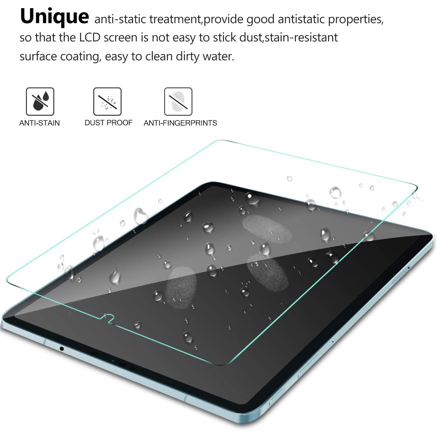 ( KeeGuard ) Protecteur d'écran en verre trempé pour Samsung Galaxy Tab A 8,4 pouces 2020 SM-T307