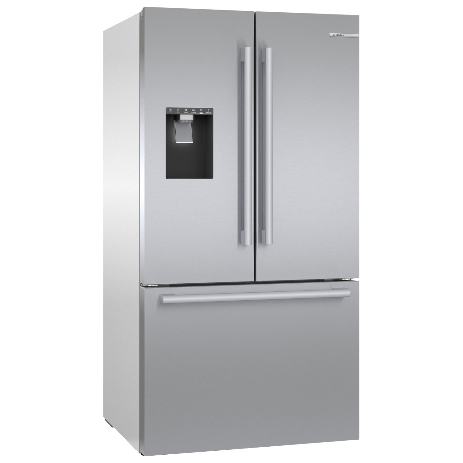Bosch 36" 26 Cu. Ft. French Door Refrigerator with Water & Ice Dispenser - Stainless Steel
