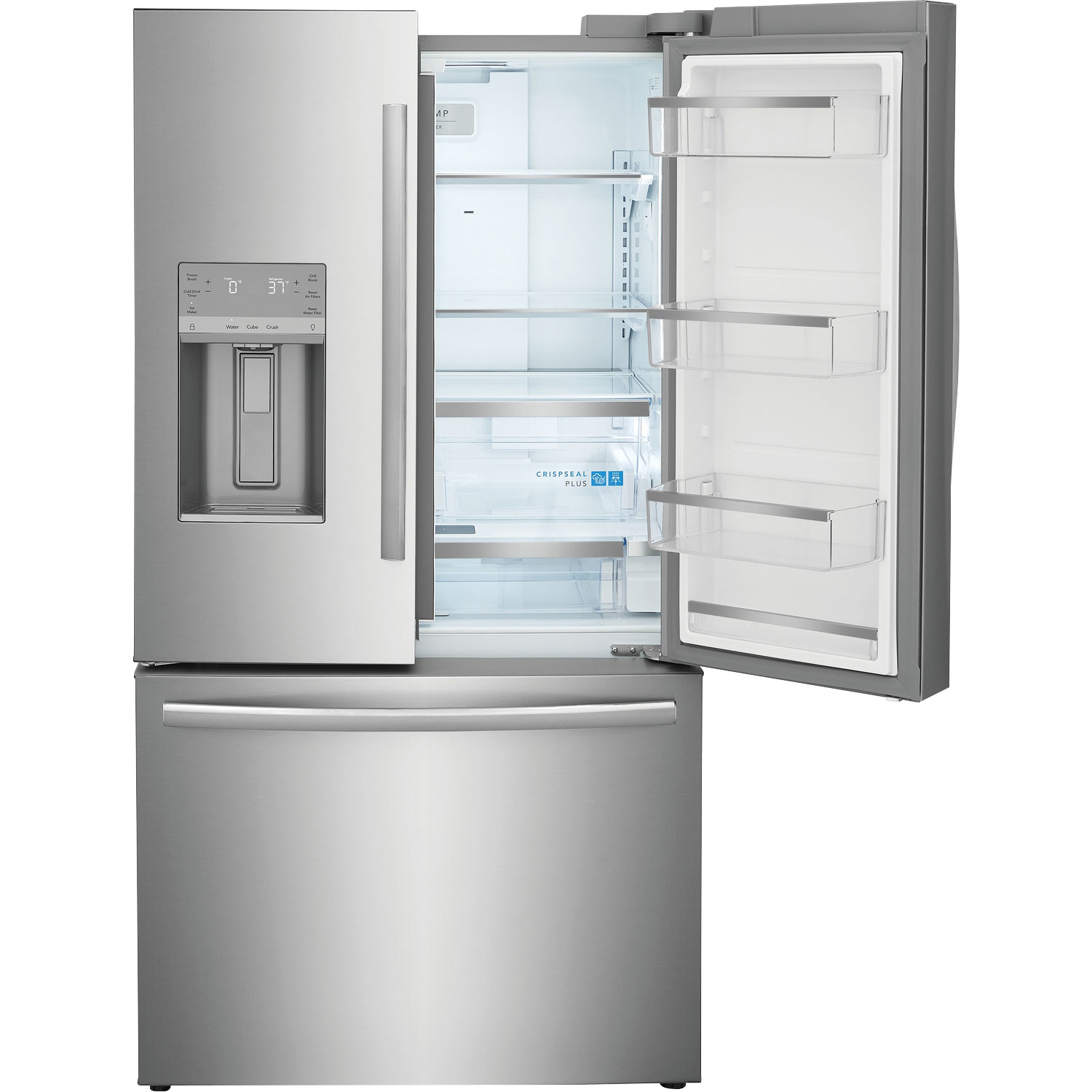 Frigidaire Gallery 36" French Door Refrigerator w/ Water/Ice Dispenser -Stainless Steel