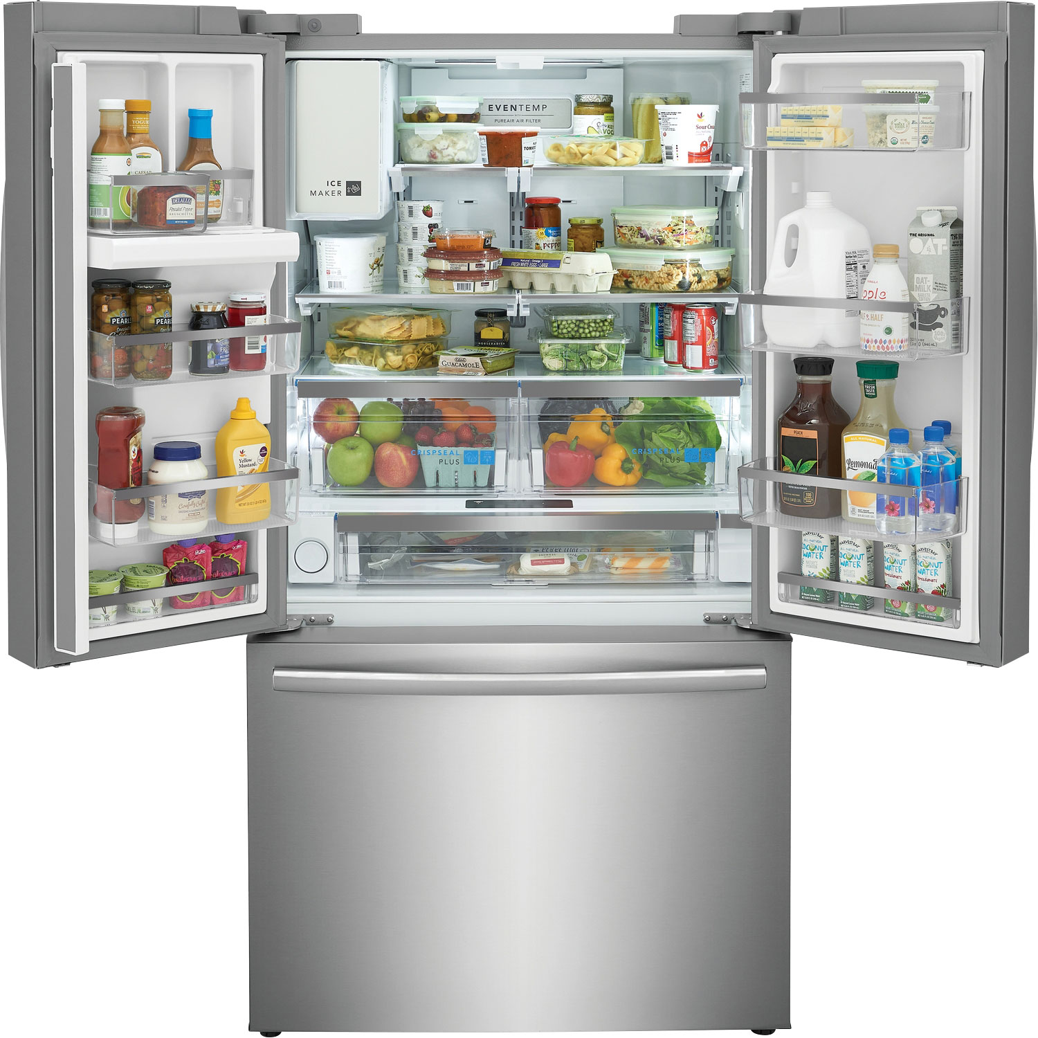 Frigidaire Gallery 36" French Door Refrigerator w/ Water/Ice Dispenser -Stainless Steel