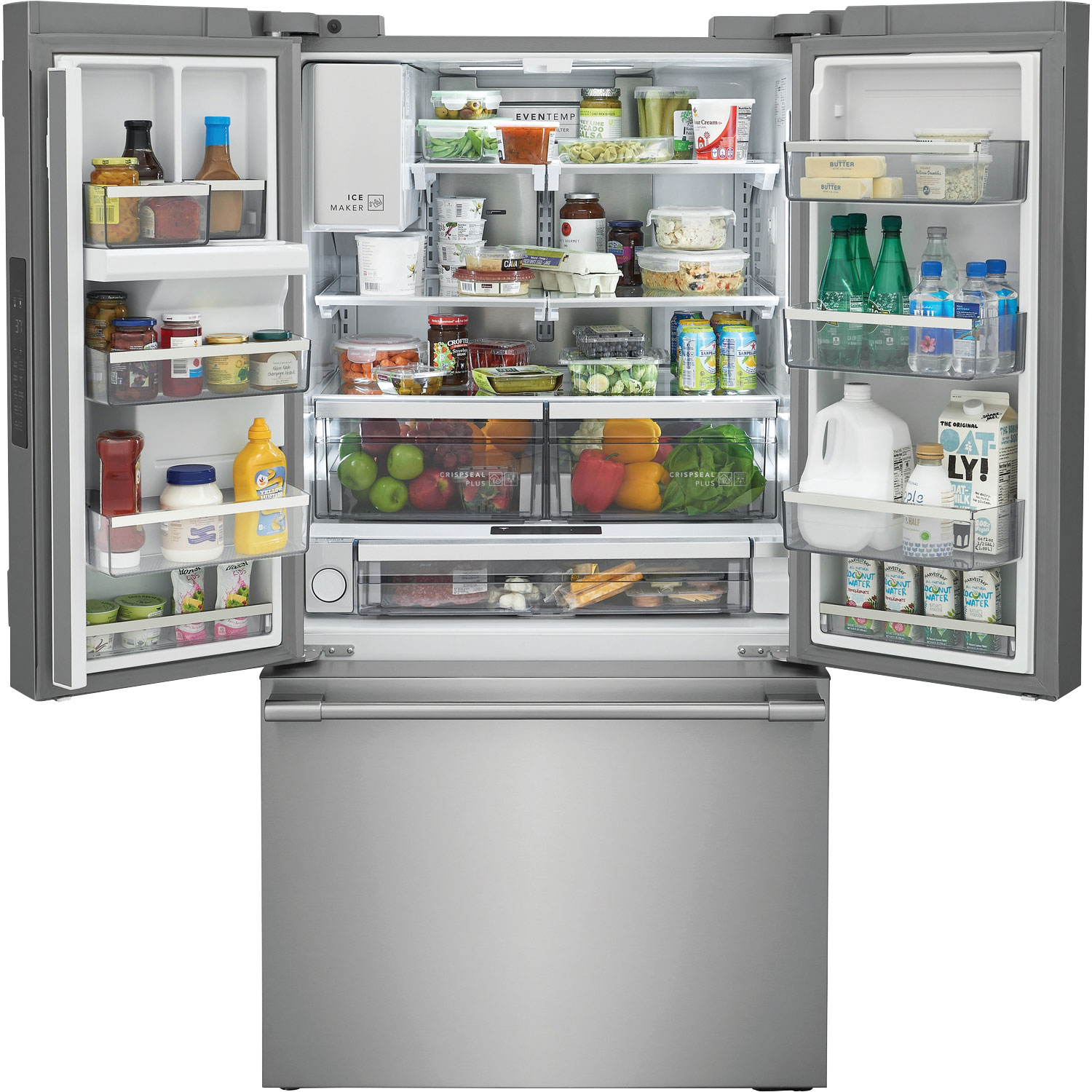 Frigidaire Pro 36" French Door Refrigerator w/ Water & Ice Dispenser -Stainless Steel
