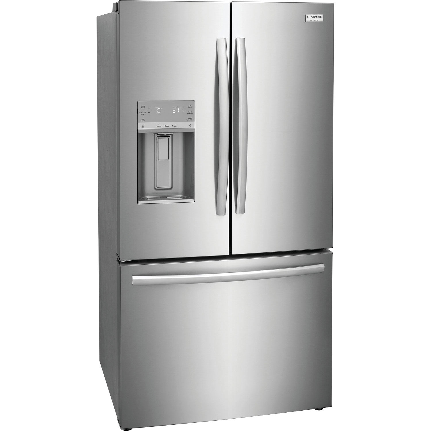 Frigidaire Gallery 36" French Door Refrigerator w/ Water/Ice Dispenser -Stainless Steel