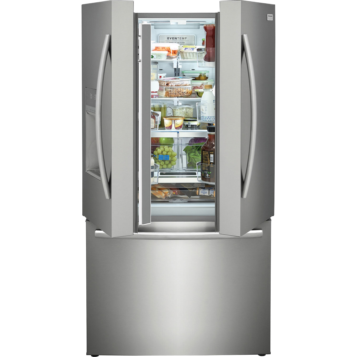 Frigidaire Gallery 36" French Door Refrigerator w/ Water/Ice Dispenser -Stainless Steel