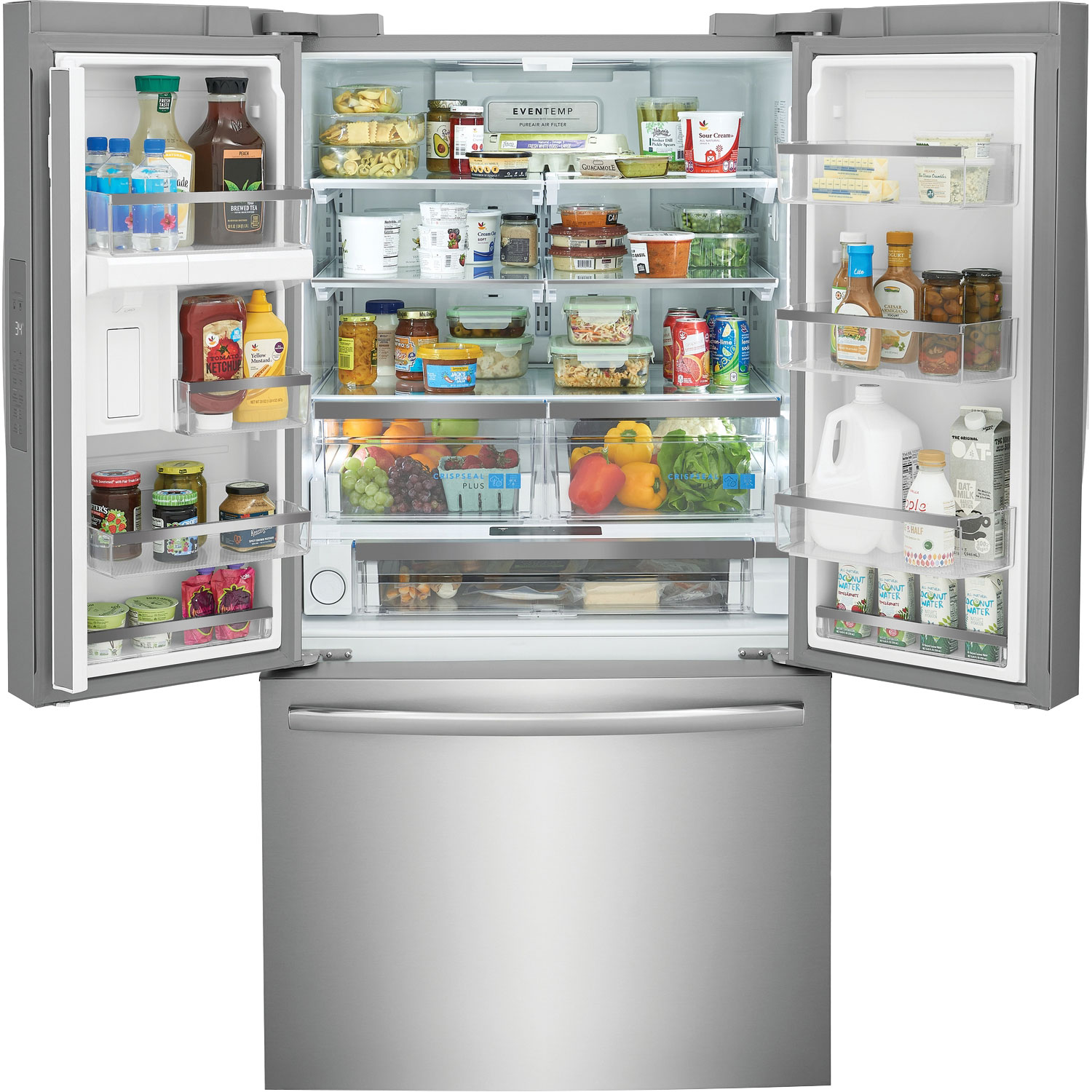 Frigidaire Gallery 36" French Door Refrigerator w/ Water Dispenser & Ice Maker -Stainless Steel