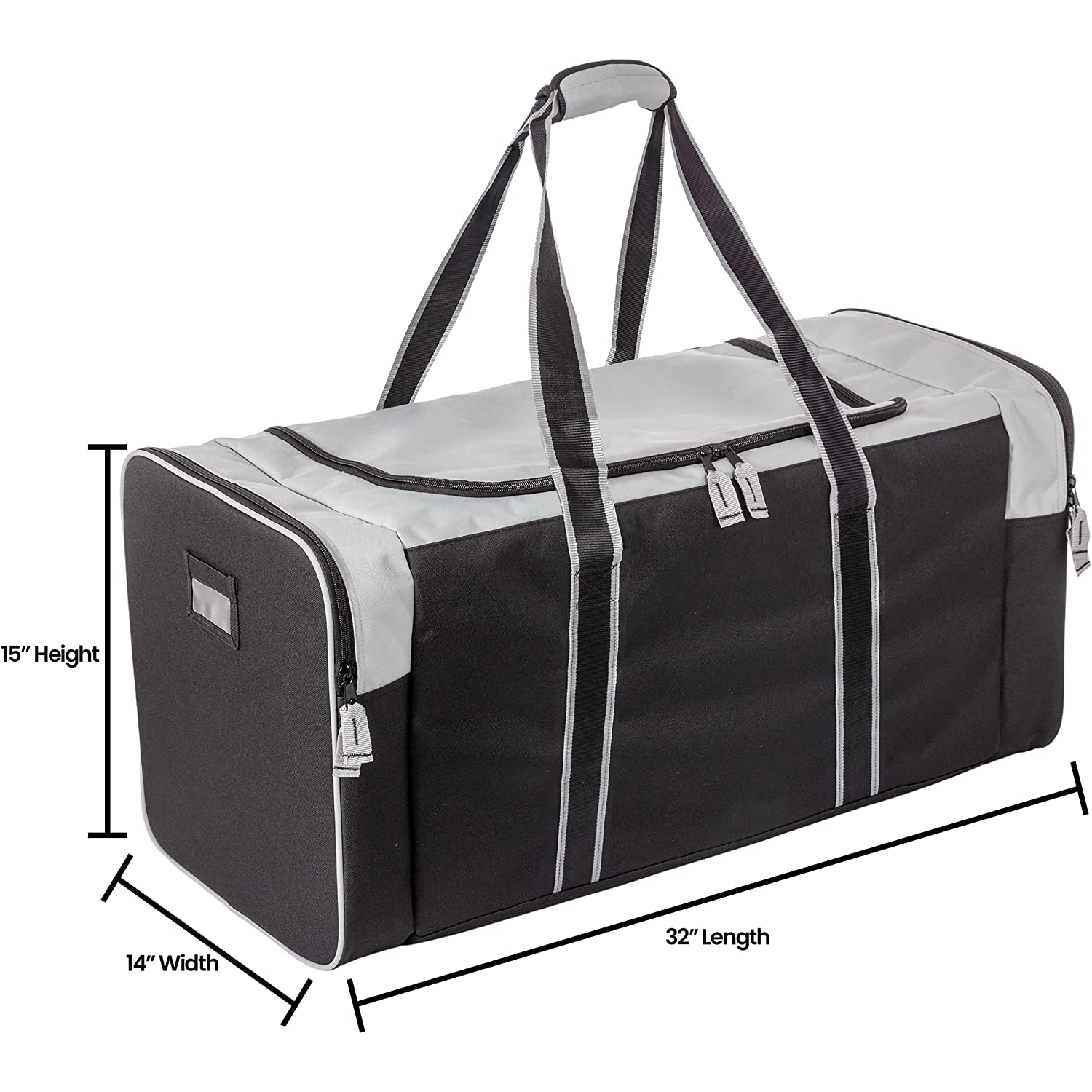 Sac de voyage robuste à 3 pochettes multipochettes pour équipement de sport de Jetstream