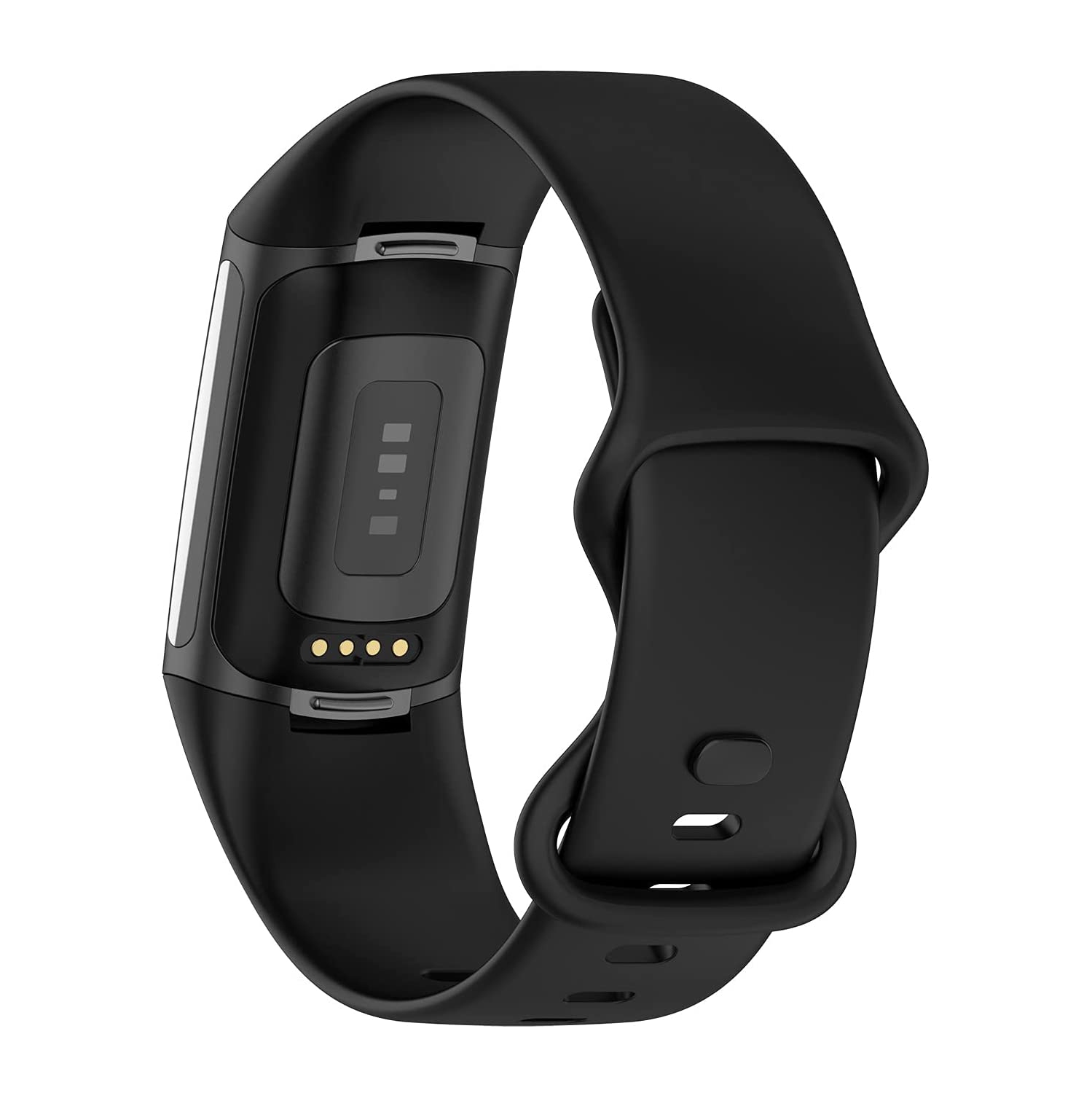 Fitbit Charge 5 Band for Women Men, Soft Silicone Sport Strap Replacement Wristbands -Small