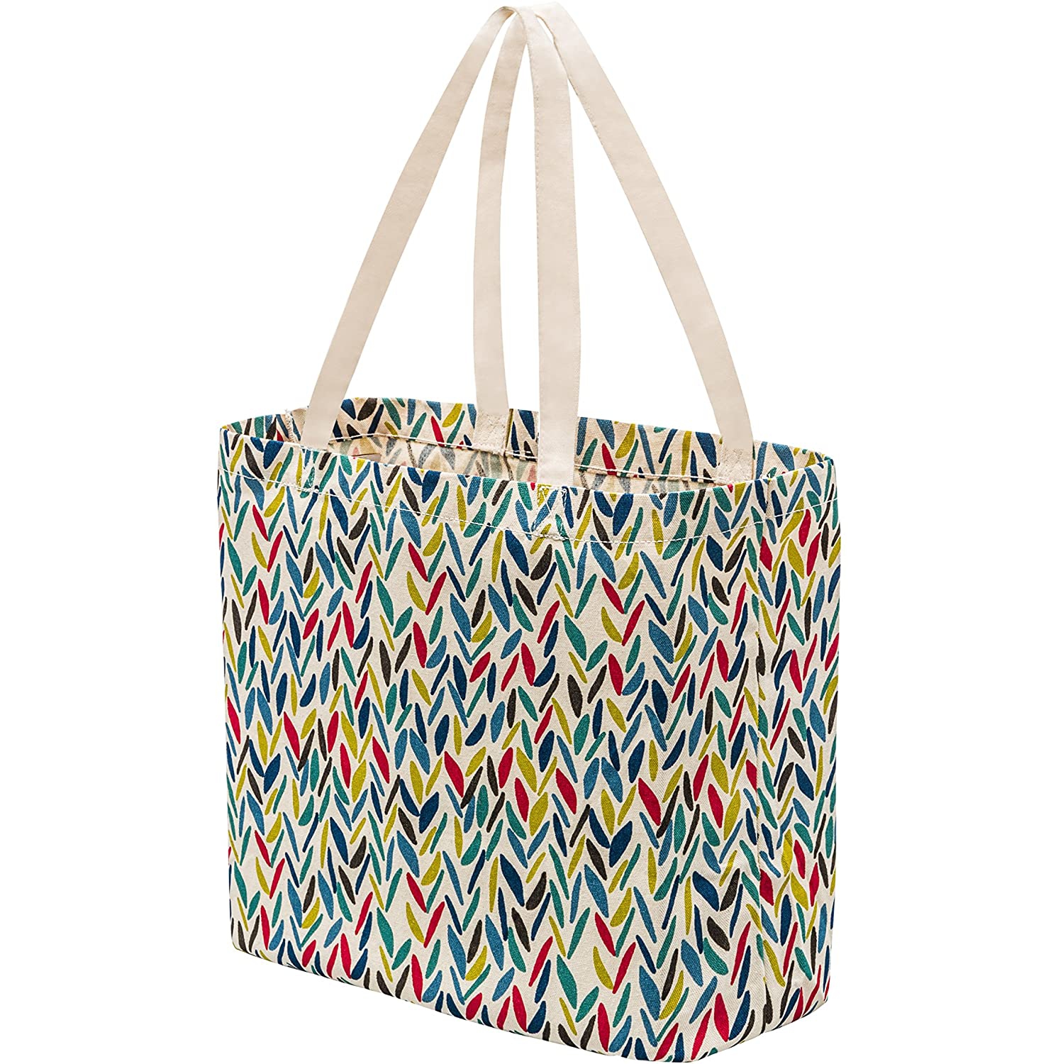 Planet E Waterproof Durable Thermally Insulated Recyclable Grocery Canvas Bag