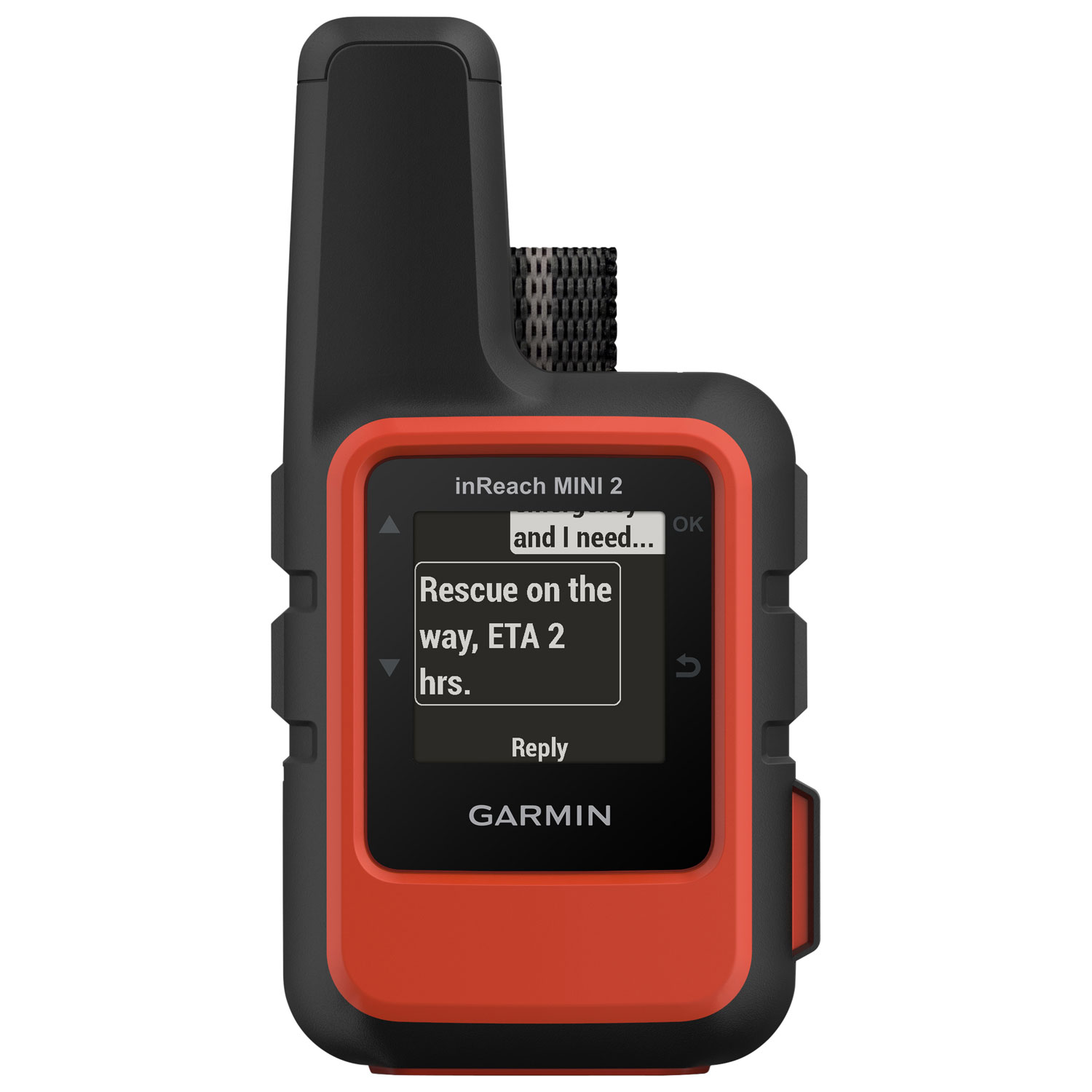GPS de plein air InReach Mini 2 de Garmin - Rouge