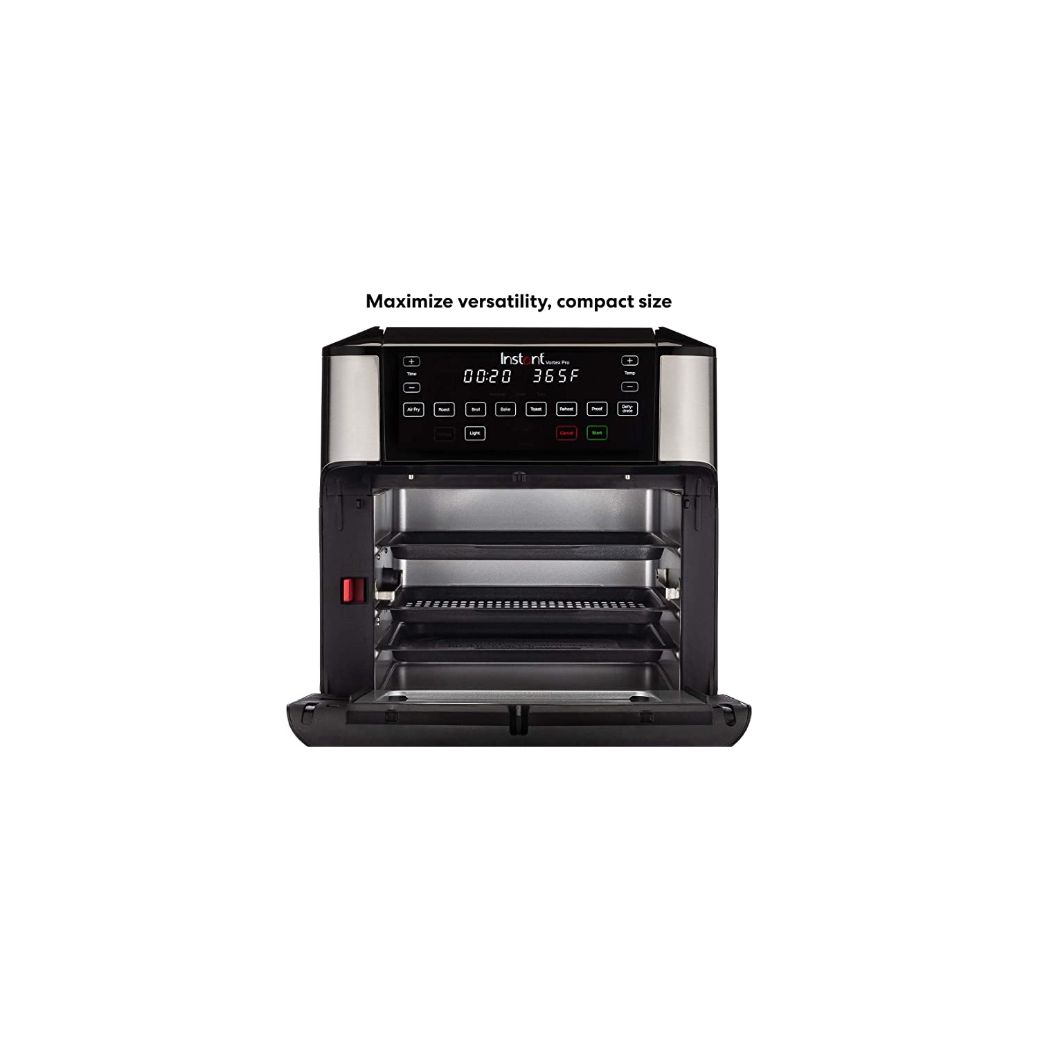 Instant Vortex Pro 9-in-1 Air Fryer, 10 Quart, Air Fry, Roast, Toast, Broil, Bake, Reheat, Dehydrate, Proof & Rotisserie