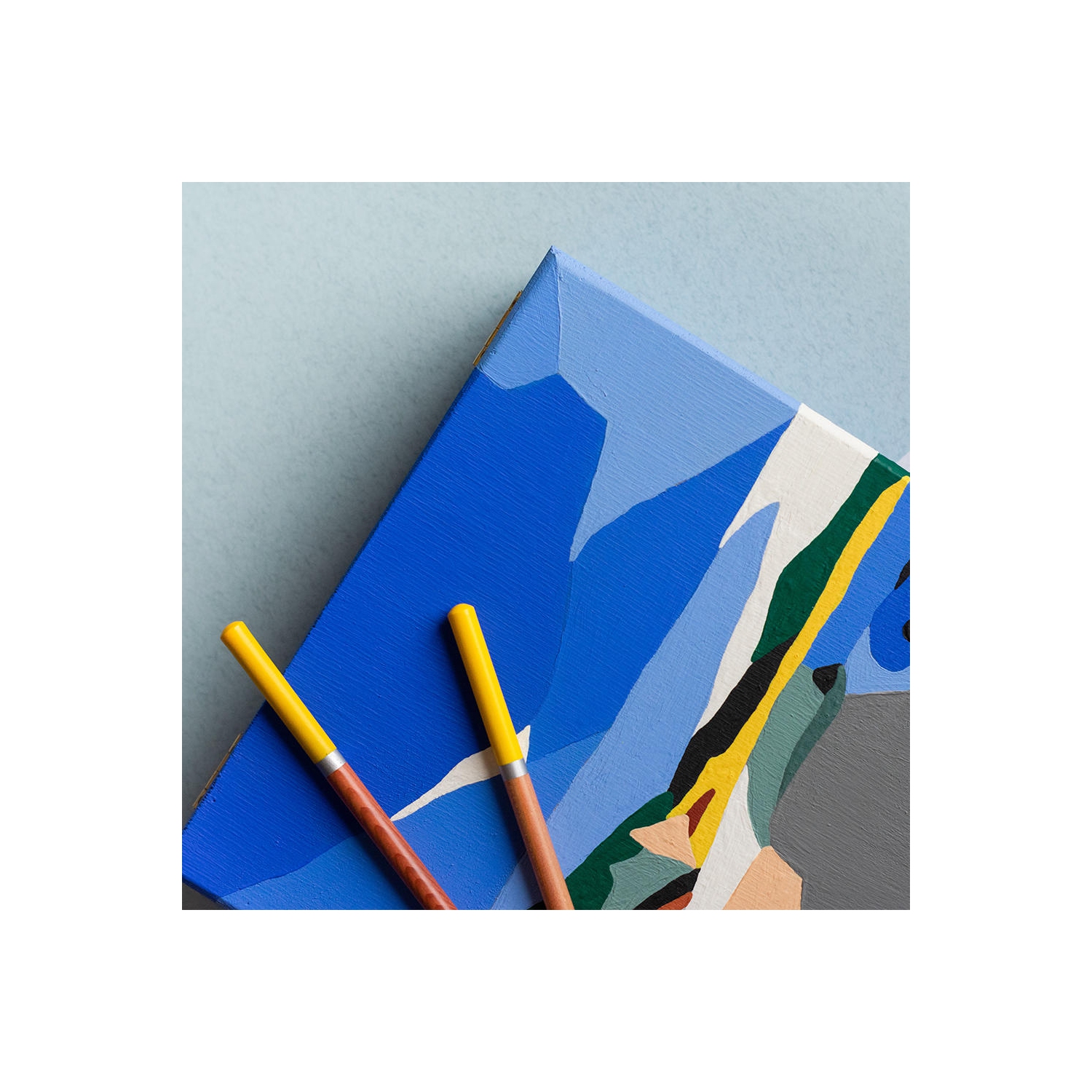 Ensemble de toiles vierges étirées pour étudiants, débutants et professionnels, 5 tailles, 10/paquet