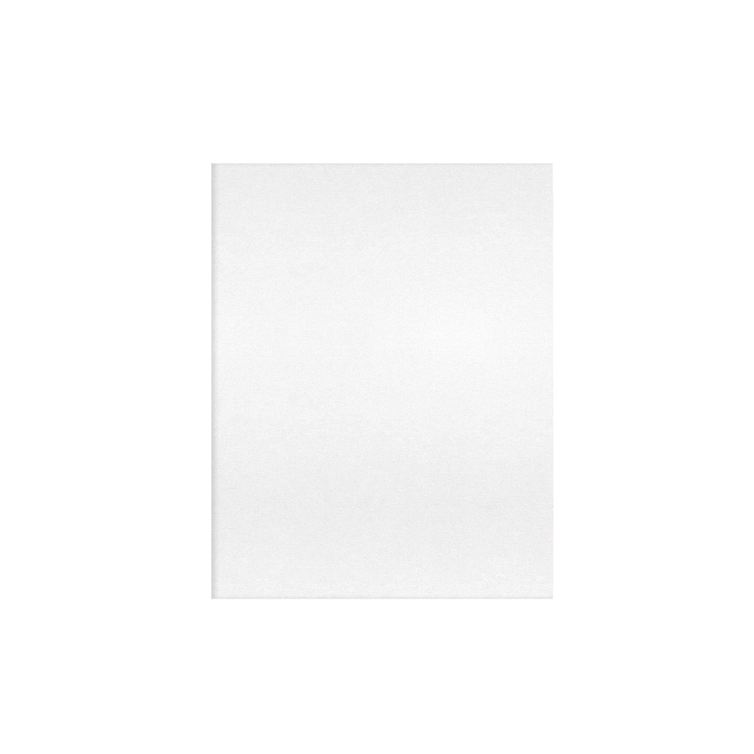 Étudiants, Débutants Peinture Panneaux de Toile Vierges, Tableaux de Toile d'Artiste pour Peinture, Blanc, 12/Pack - Moustache® - 11" x 14"