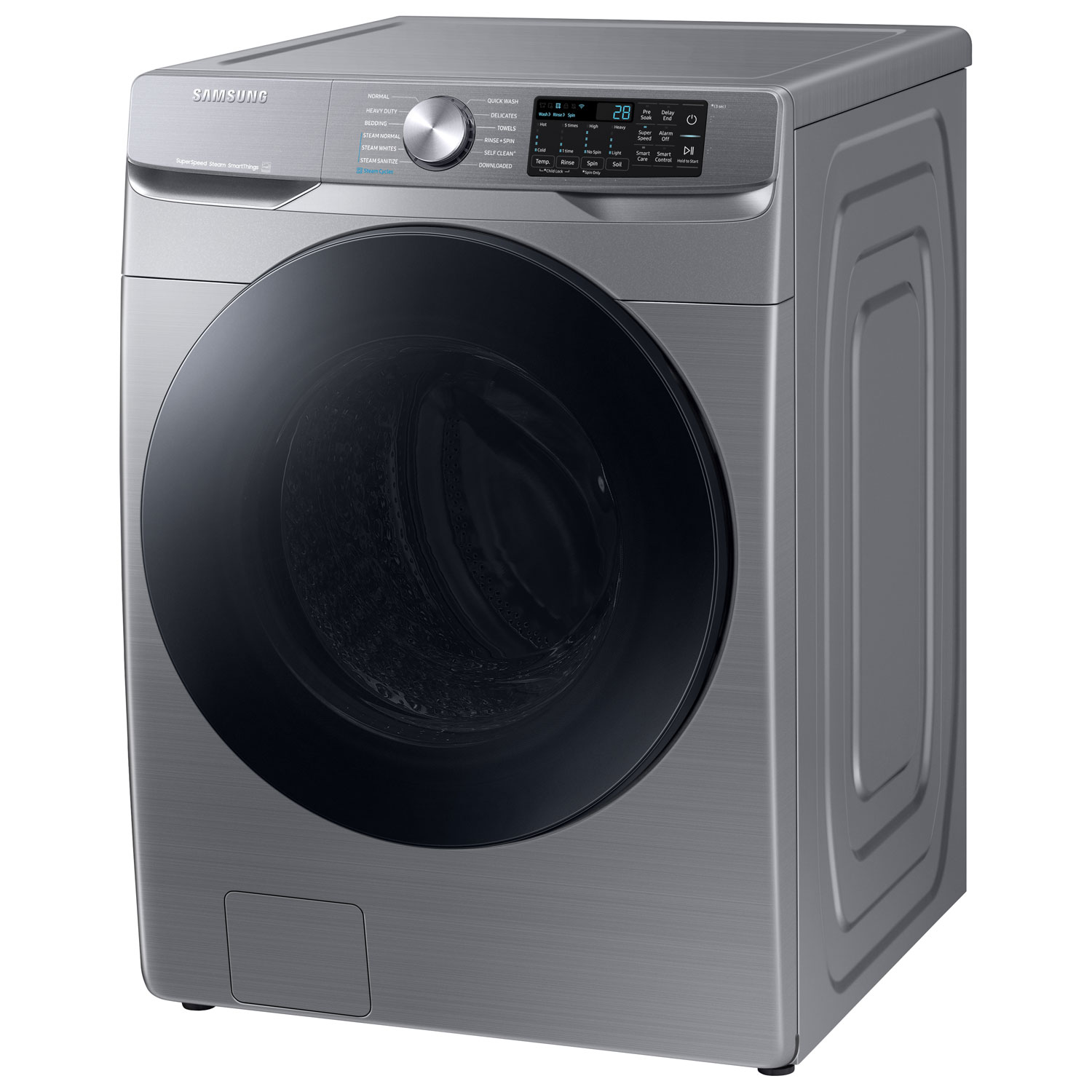 Samsung 5.2 Cu. Ft. High Efficiency Front Load Steam Washer - Platinum