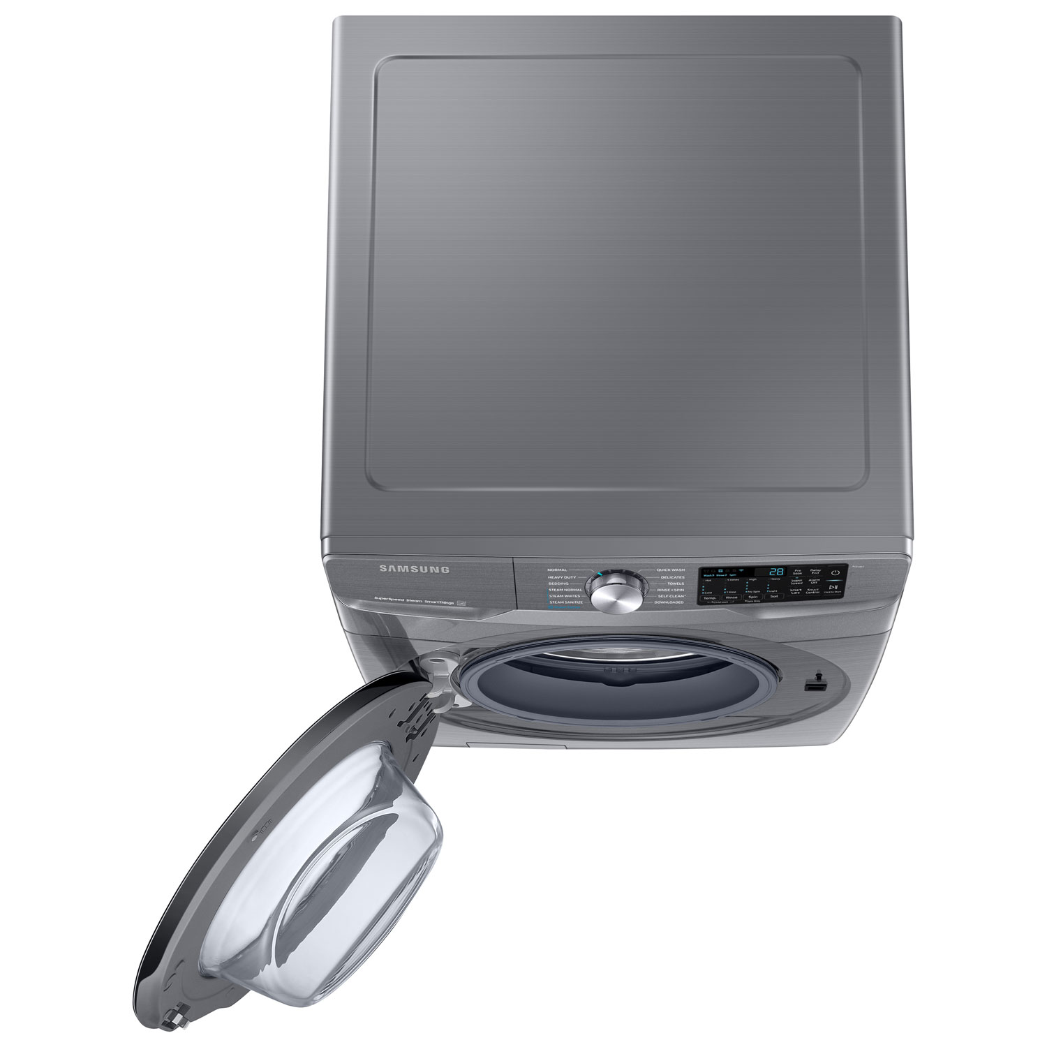 Samsung 5.2 Cu. Ft. High Efficiency Front Load Steam Washer - Platinum