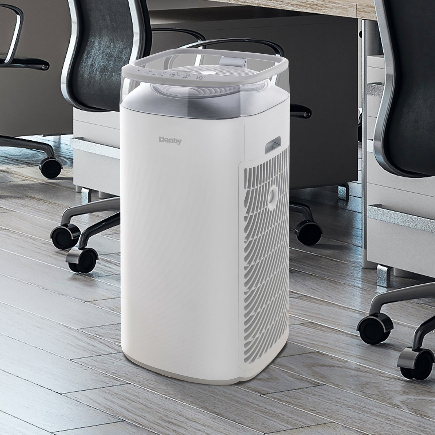 Purificateur d'air de Danby avec filtre HEPA - 450 pi² - Blanc