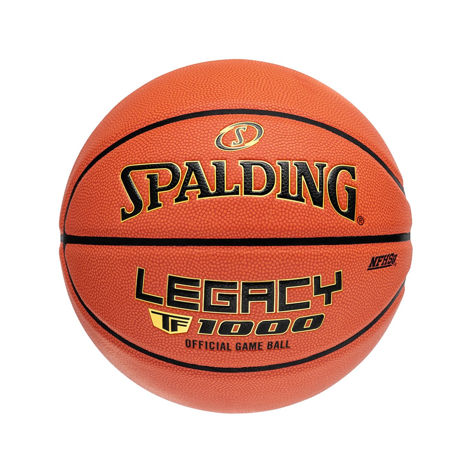 Spalding TF1000 Legacy Indoor Basketball - NFHS Approved Composite Basketball, Official Size 7