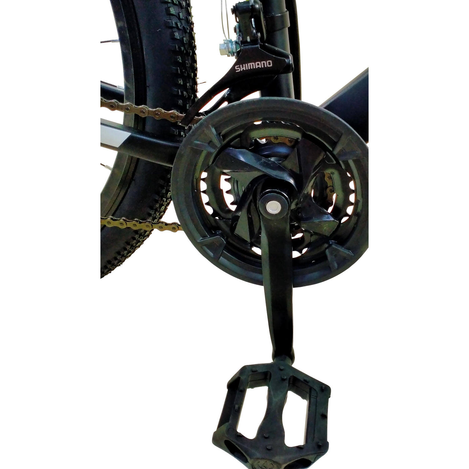 GoTyger 26" 24-Speed Mountain Bike - Black