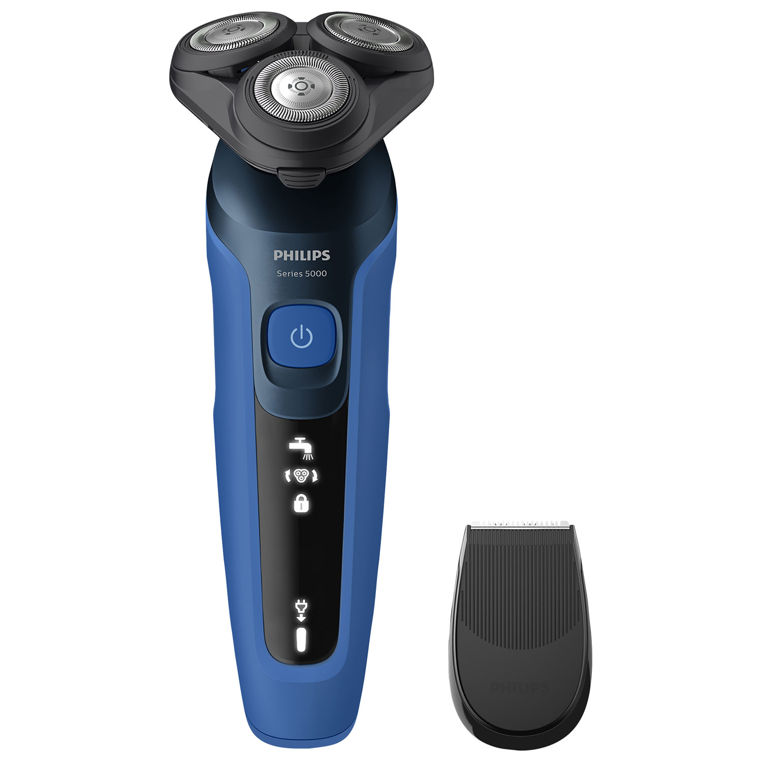 Philips Series 5000 Wet & Dry Rotary Shaver - Dark Royal Blue