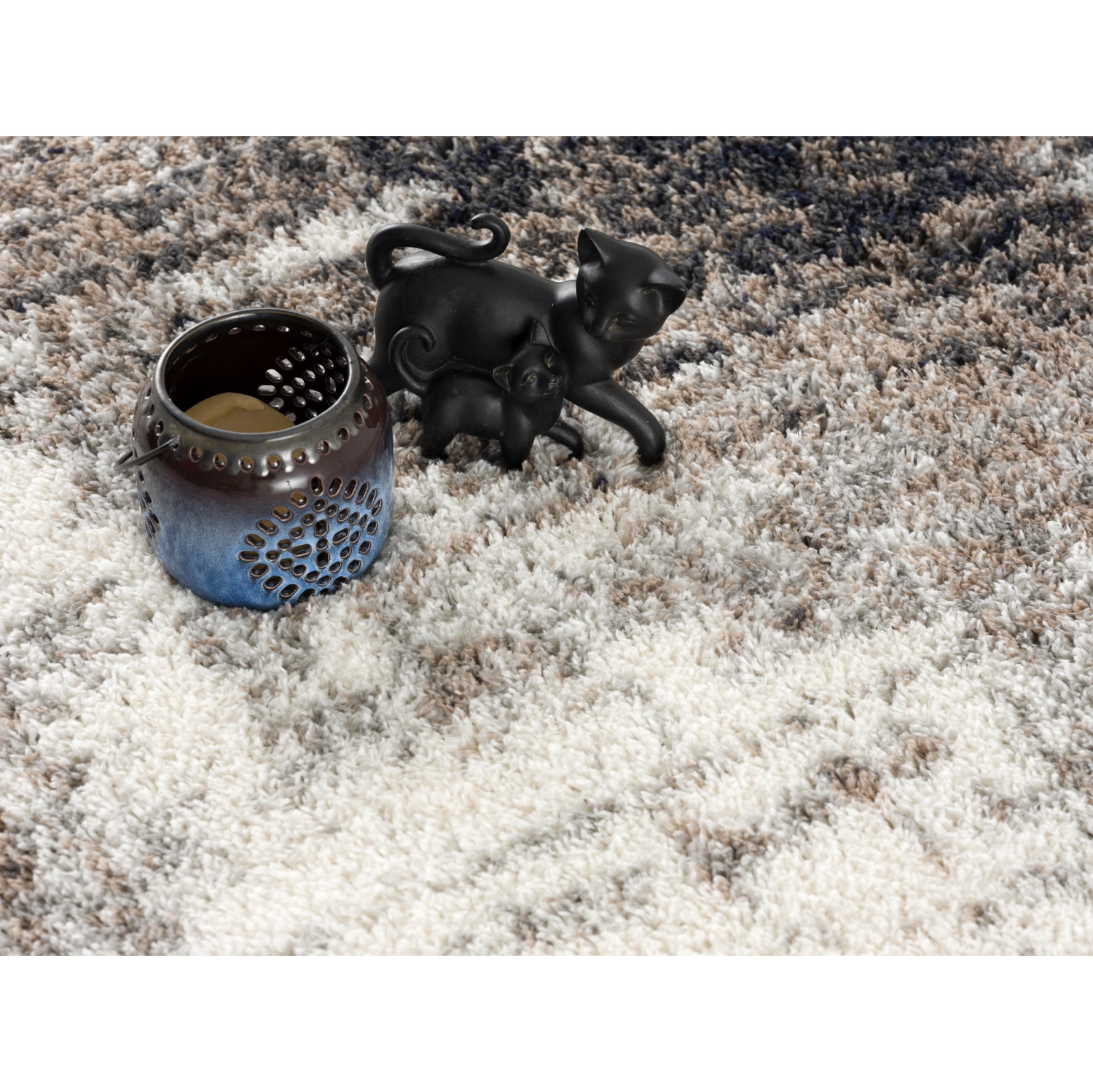 Rug Branch Sumi Contemporary Abstract Grey/White Indoor Area Rug