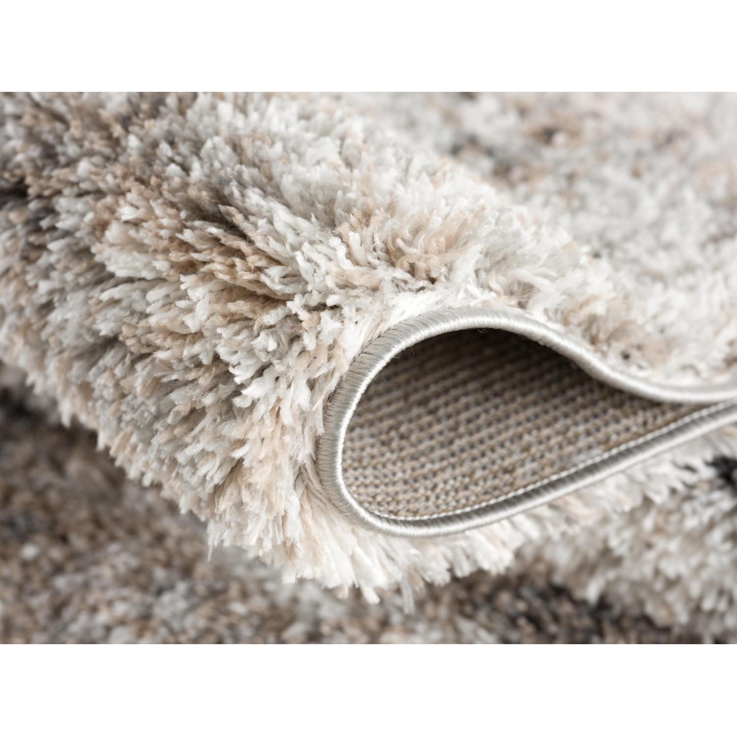 Rug Branch Soren Contemporary Tonal Stripe Beige/Brown Indoor Area Rug