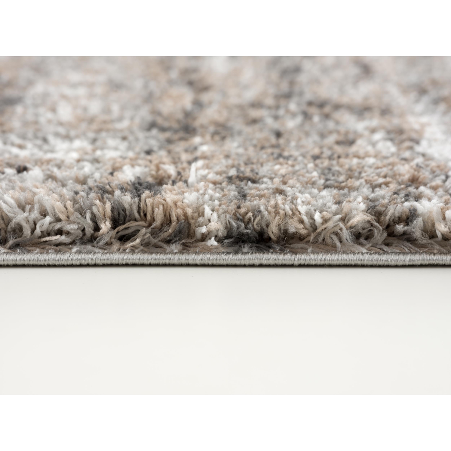 Rug Branch Soren Contemporary Tonal Stripe Beige/Brown Indoor Area Rug