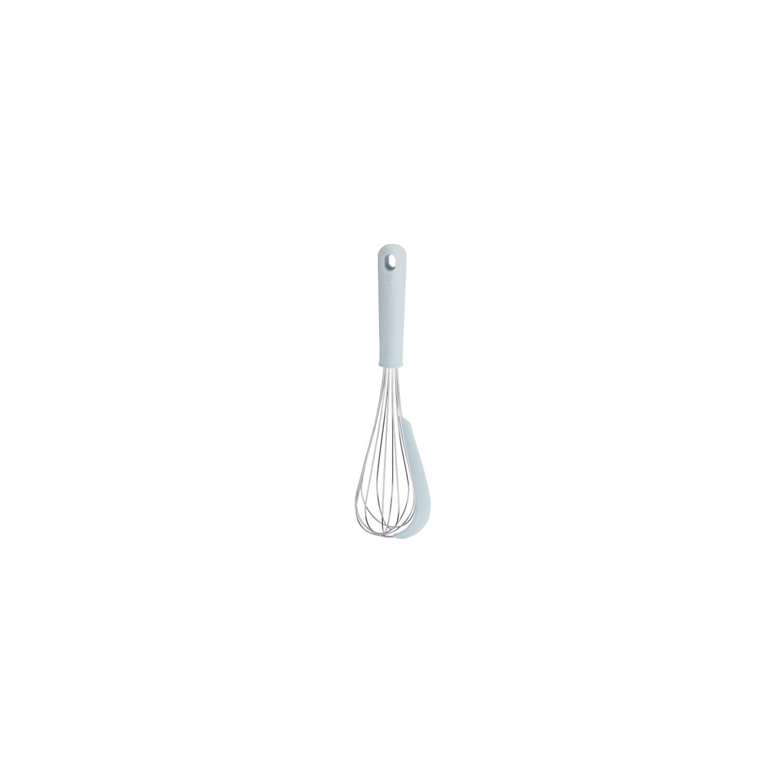 2-in-1 Basting whisk Manual Egg Beater With Bowl Scraper Stainless Steel Wire Balloon Whisk For Blending, Beating, Frothing & Stirring
