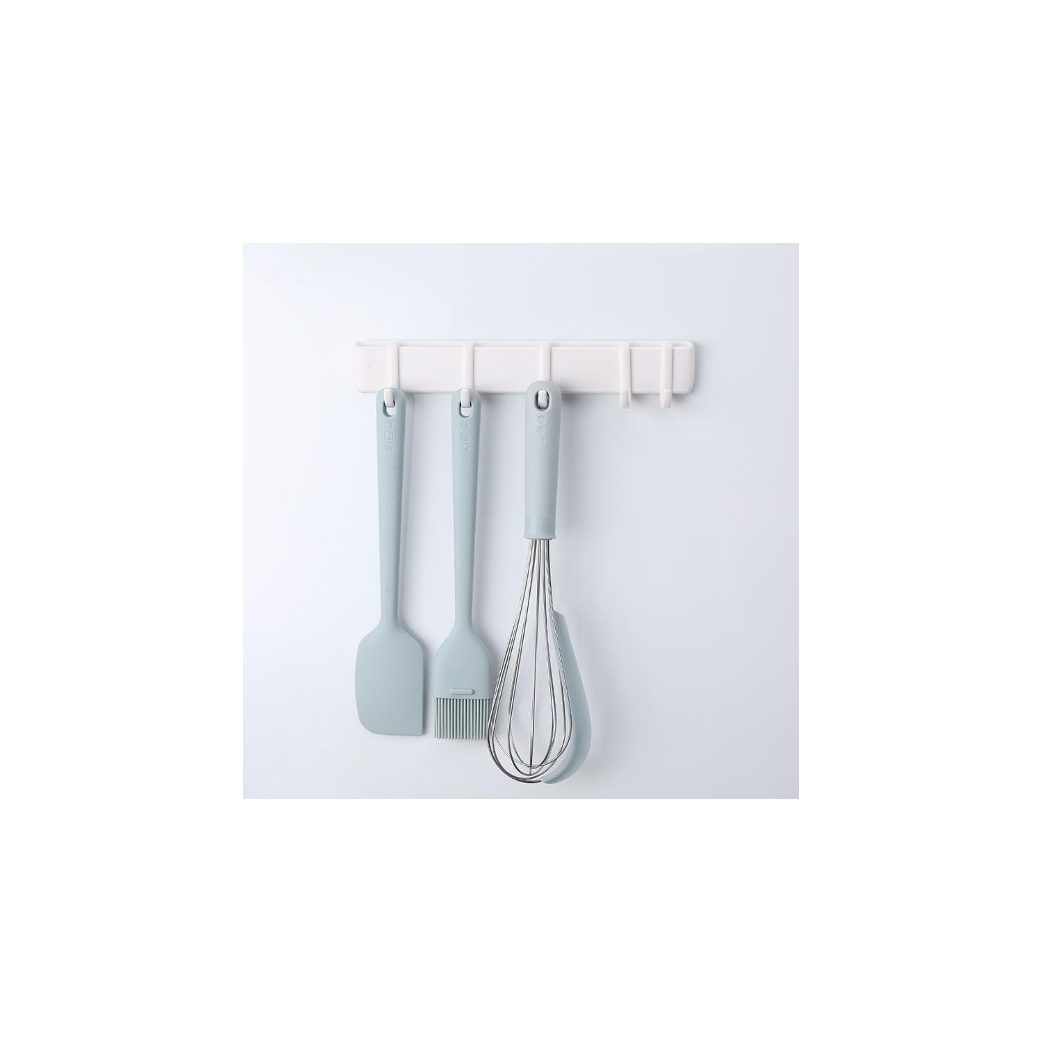 2-in-1 Basting whisk Manual Egg Beater With Bowl Scraper Stainless Steel Wire Balloon Whisk For Blending, Beating, Frothing & Stirring