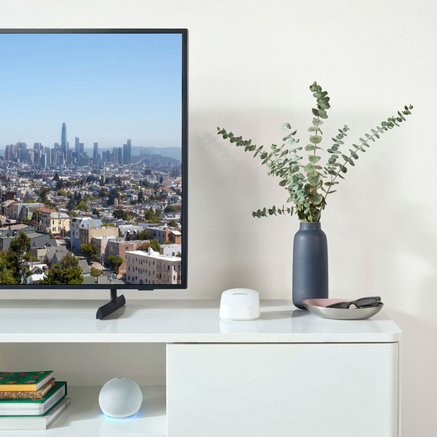 Système Wi-Fi 6 maison intégrale maillé bibande 6+ d'Eero - Ensemble de 3