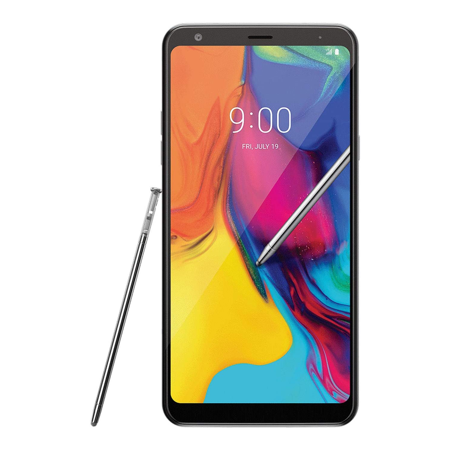 LG Stylo 5 32GB Android Smartphone with Stylus Pen| Silvery White| Unlocked - Open Box