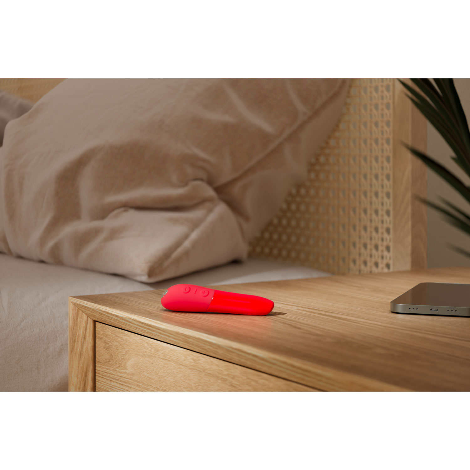 We-Vibe Tango X Mini Vibrator - Cherry Red