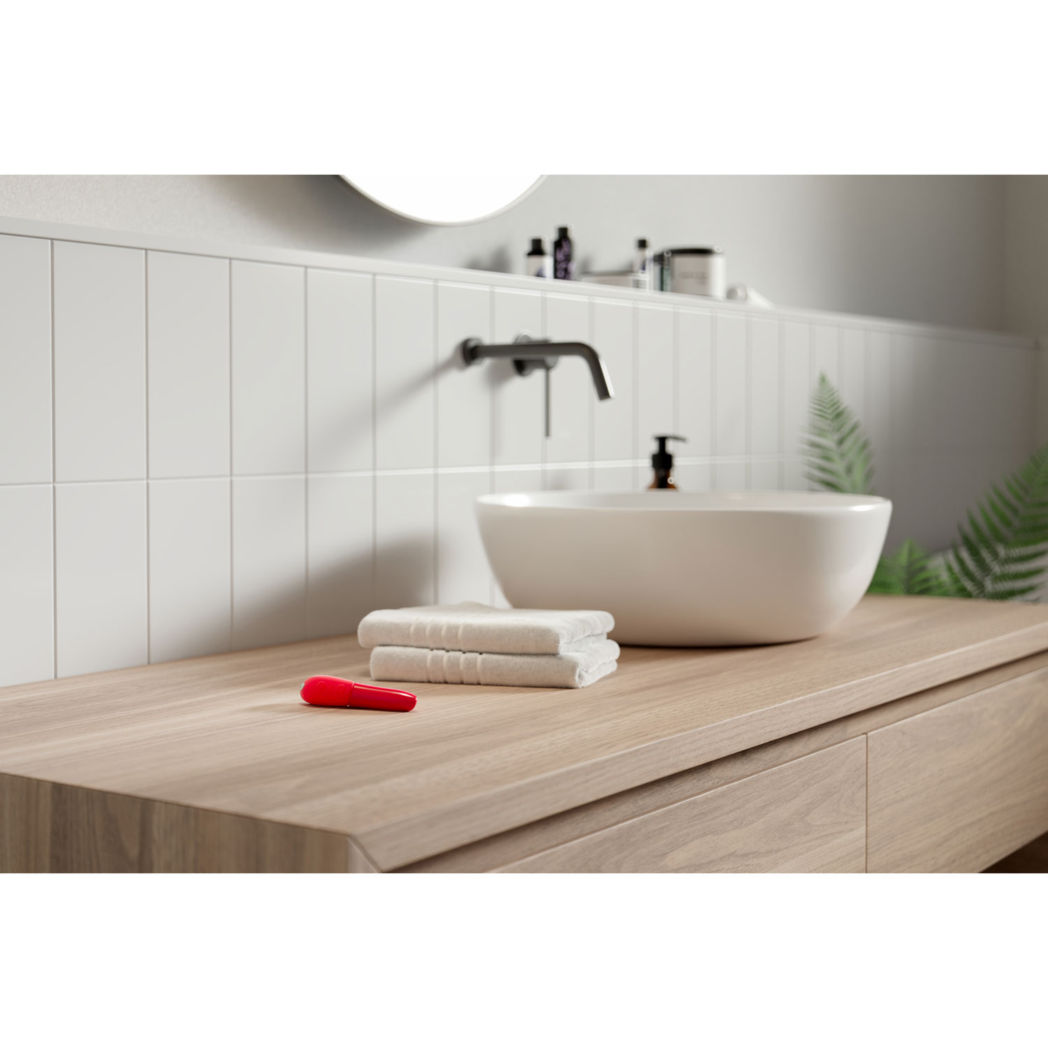 We-Vibe Tango X Mini Vibrator - Cherry Red