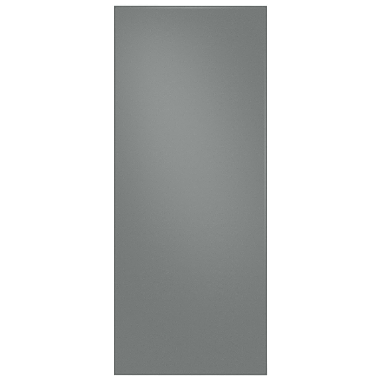 Panneau pour réfrigérateur à 3 portes BESPOKE de Samsung - Panneau supérieur - Acier gris mat