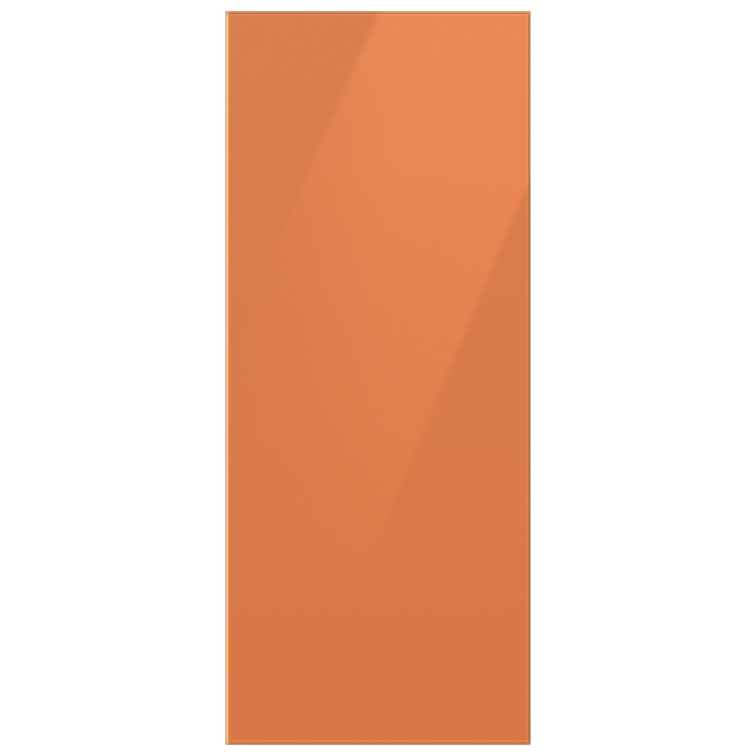 Panneau pour réfrigérateur 3 portes BESPOKE de Samsung - Panneau supérieur - Verre clémentine