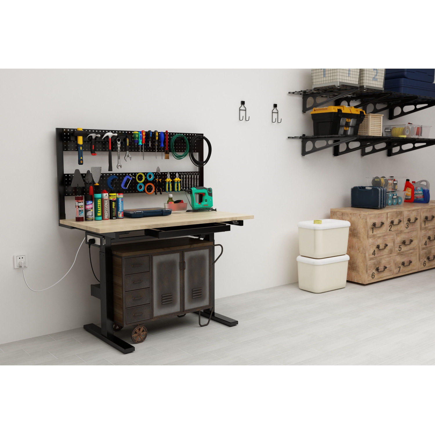 Établi électrique réglable HIGHmore Rocko