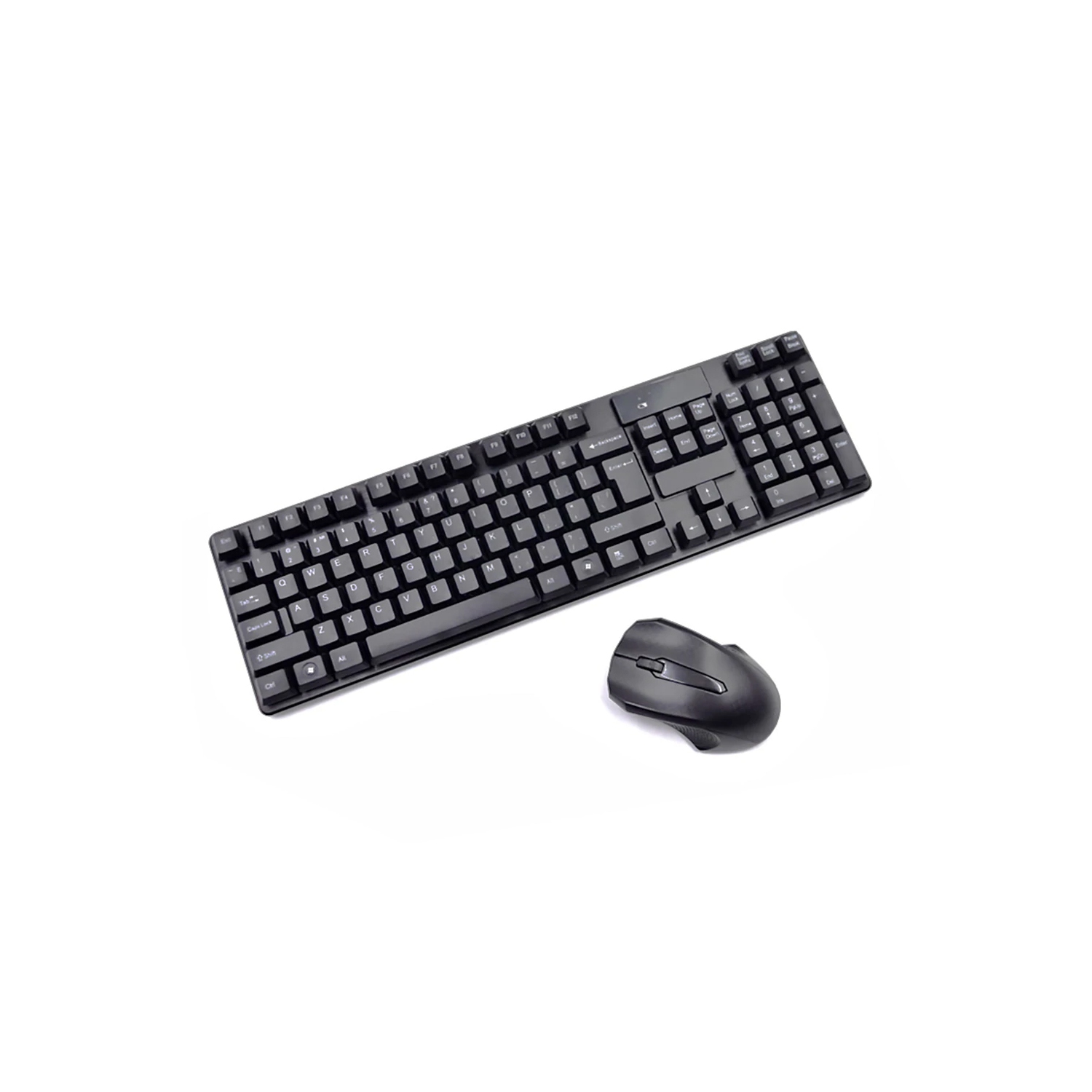 Speedex TJ808 2.4GHz Wireless Keyboard and Mouse Combo - Black