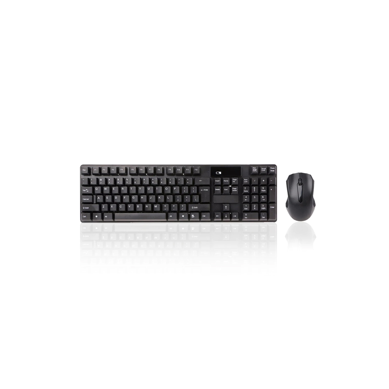 Speedex TJ808 2.4GHz Wireless Keyboard and Mouse Combo - Black