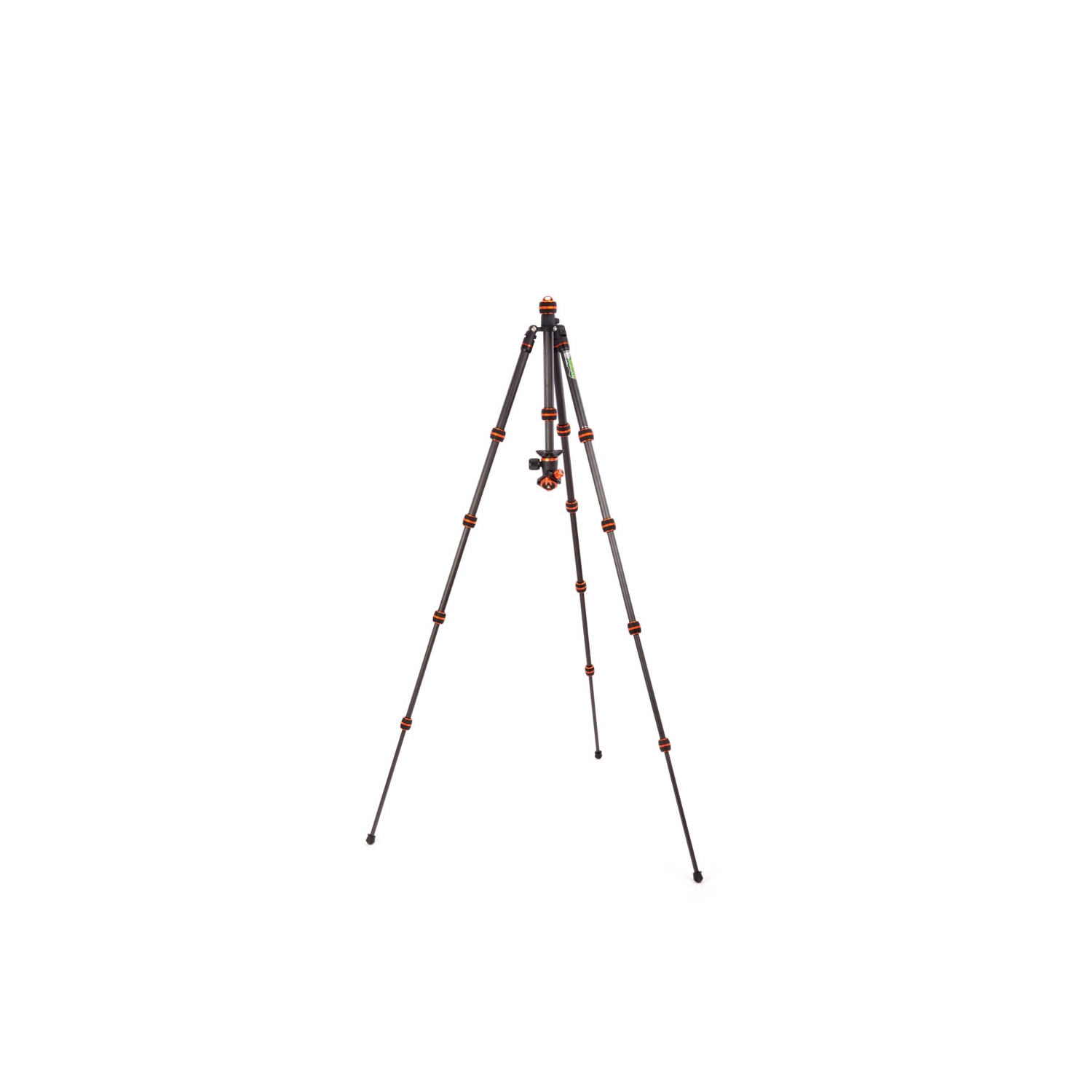 3 Legged Thing Punks Brian 2.0 & AirHed Neo 2.0 BLACK/ORANGE Carbon Fibre Tripod System