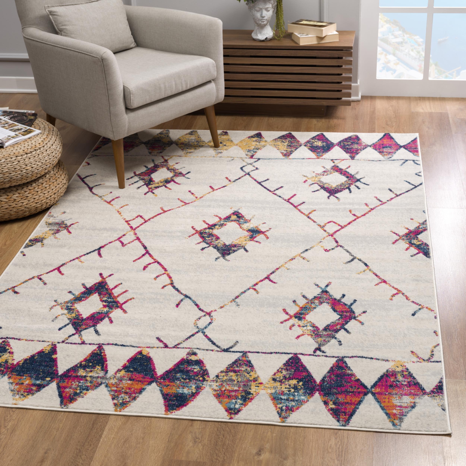 Rug Branch Contemporary Boho Indoor Rug