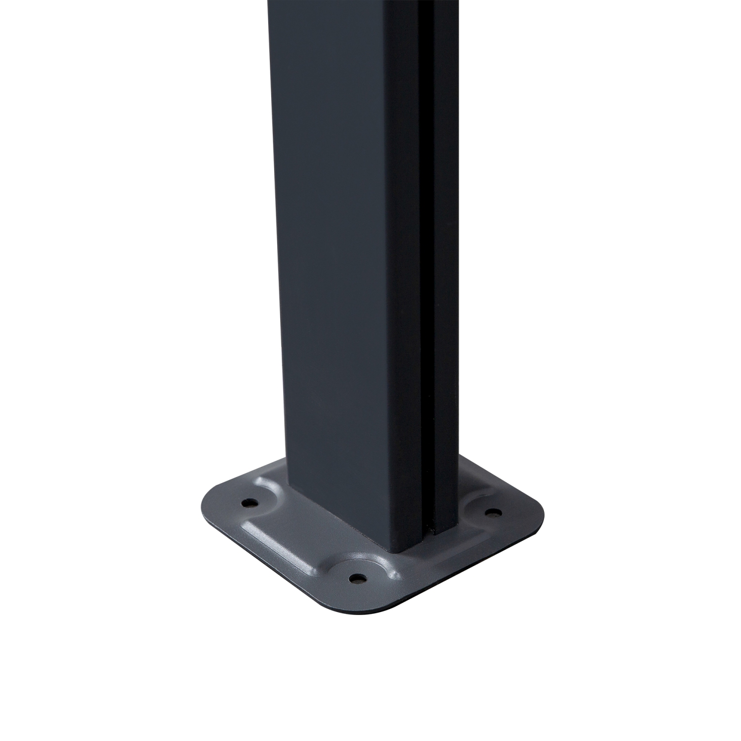 Pavillon de jardin en polycarbonate pergola à toit rigide extérieur de 14.5 x 10 pi d’Outsunny avec hauteur réglable, cadre en aluminium et