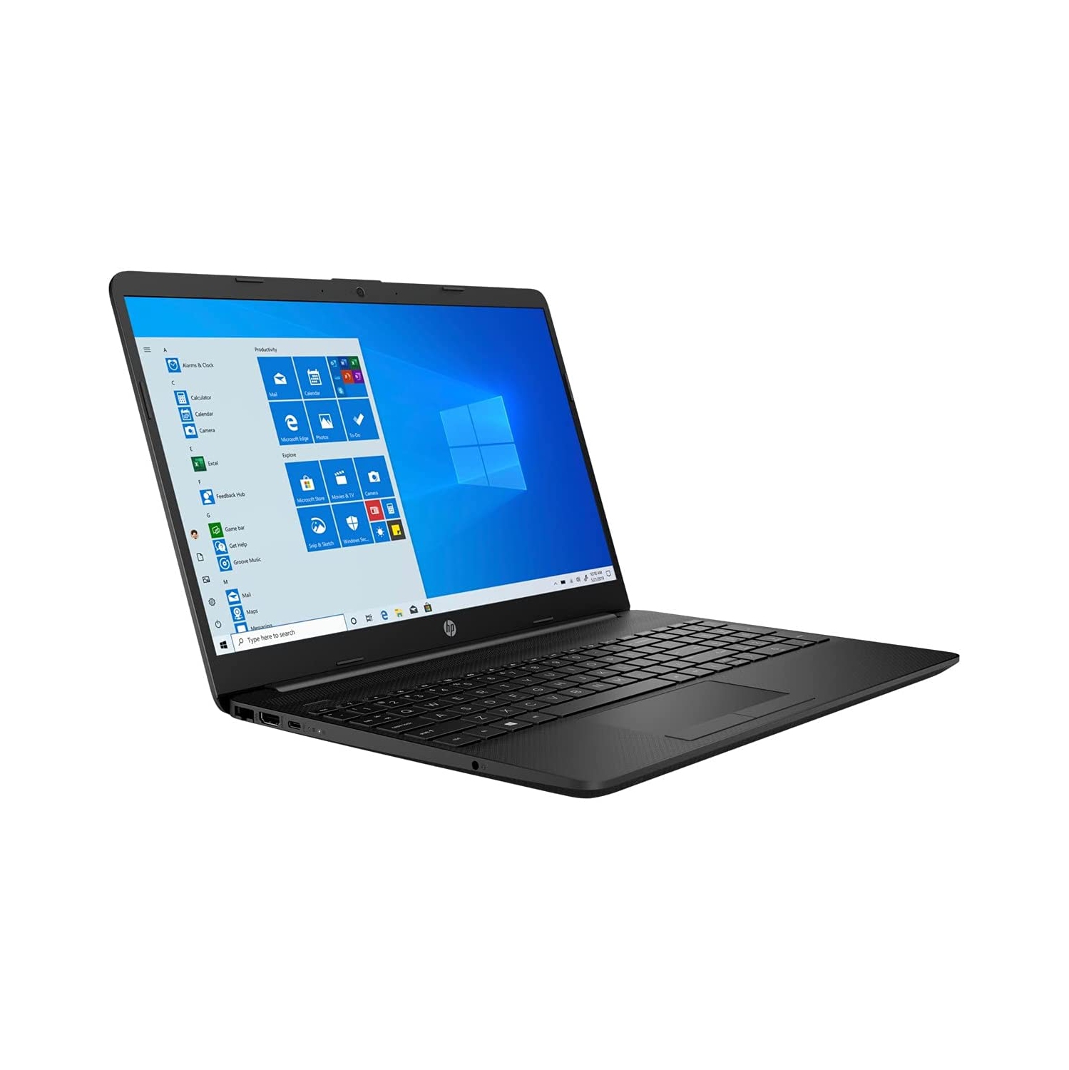 HP 15.6" Laptop Intel Celeron N4020 - 4GB RAM - 128 GB SSD - Windows 10 - (15-DW1001WM) - Black - Open Box