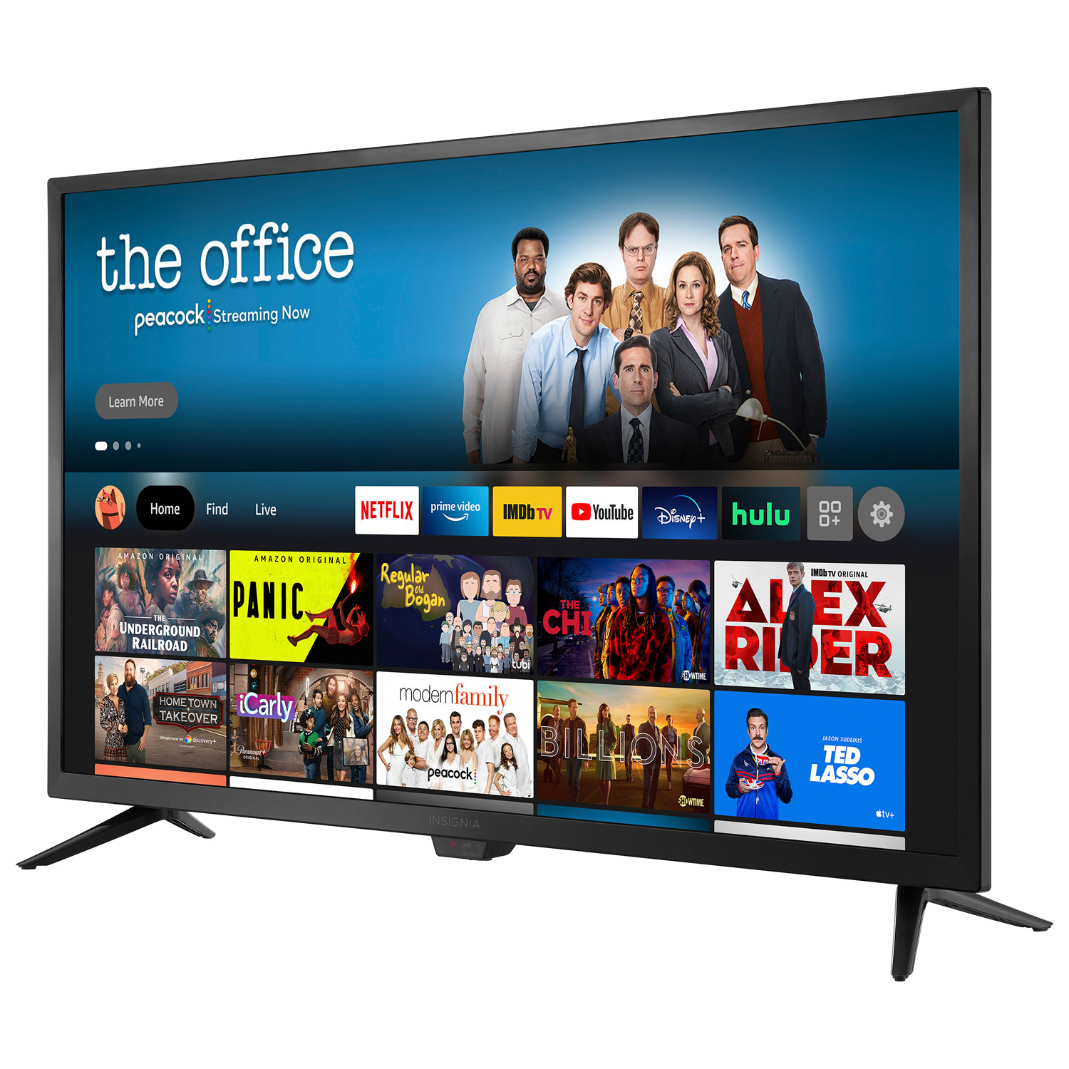 Téléviseur intelligent DEL HD intégrale 1080p de 32 po d'Insignia - Édition Fire TV - 2022 - Exclusivité de Best Buy