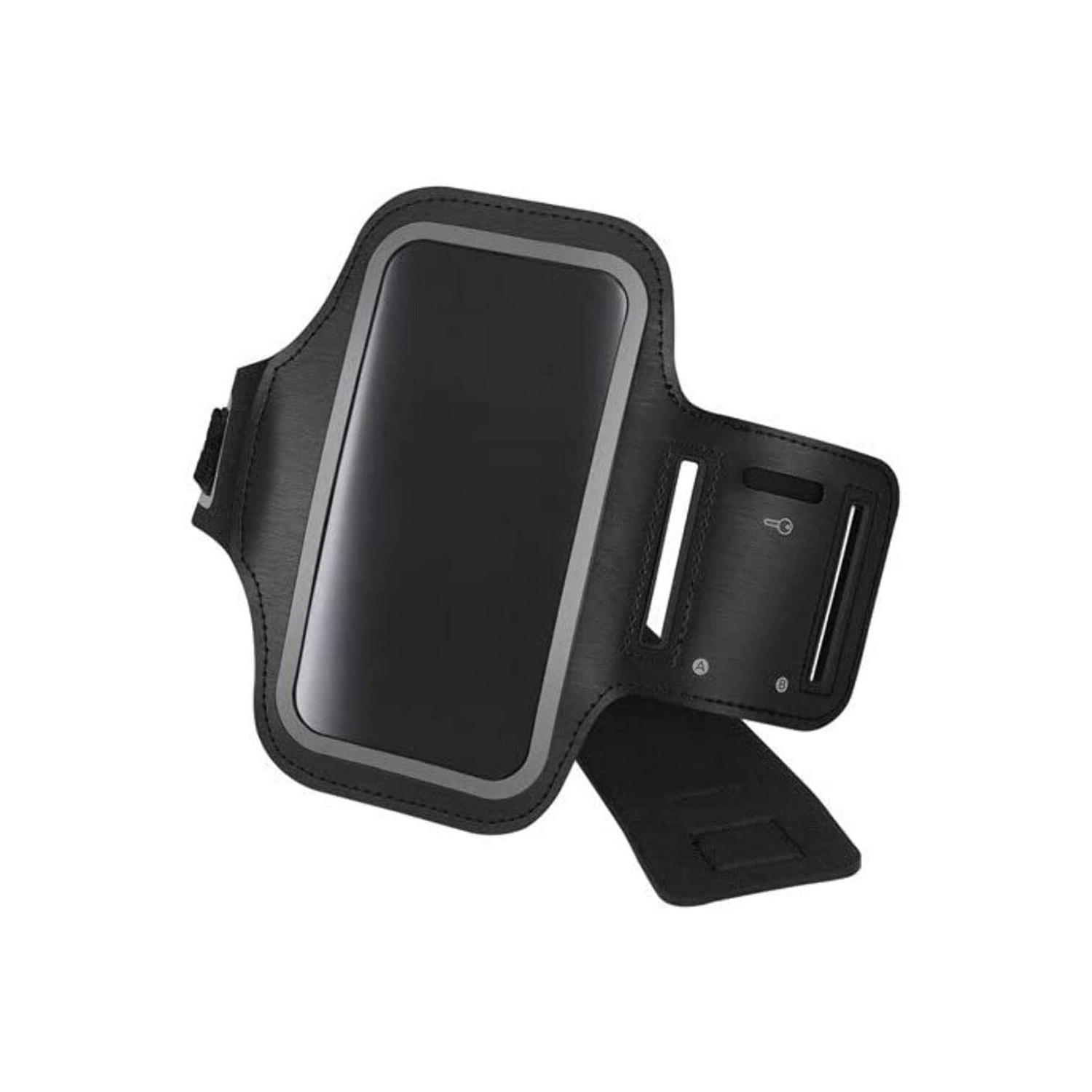 Open Box - Insignia NS-MA7ABC iPhone 7/8 Samsung Galaxy S7 Armband Case Black