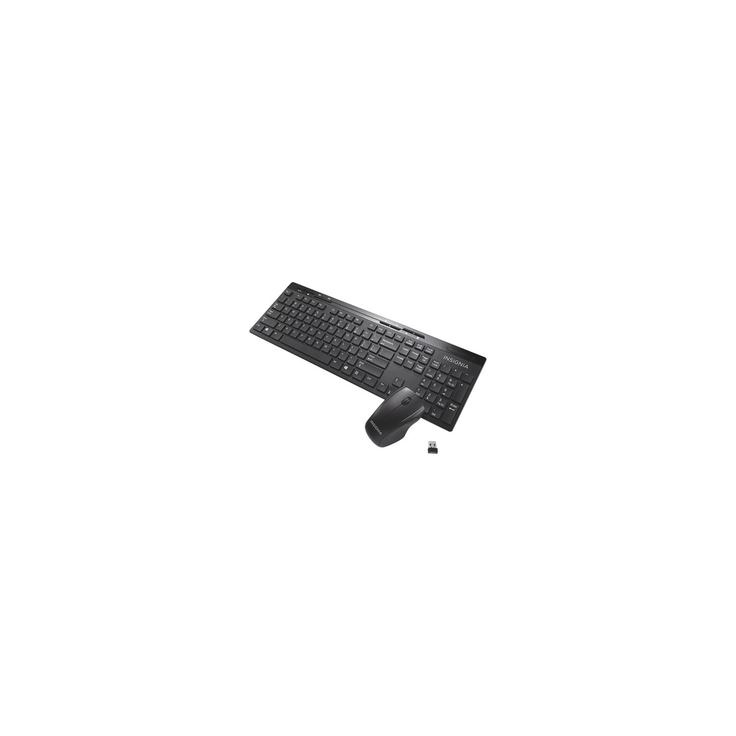 Open Box - Insignia NS-PNC6011C Wireless Keyboard & Mouse Combo Keyboard and Mouse Combo