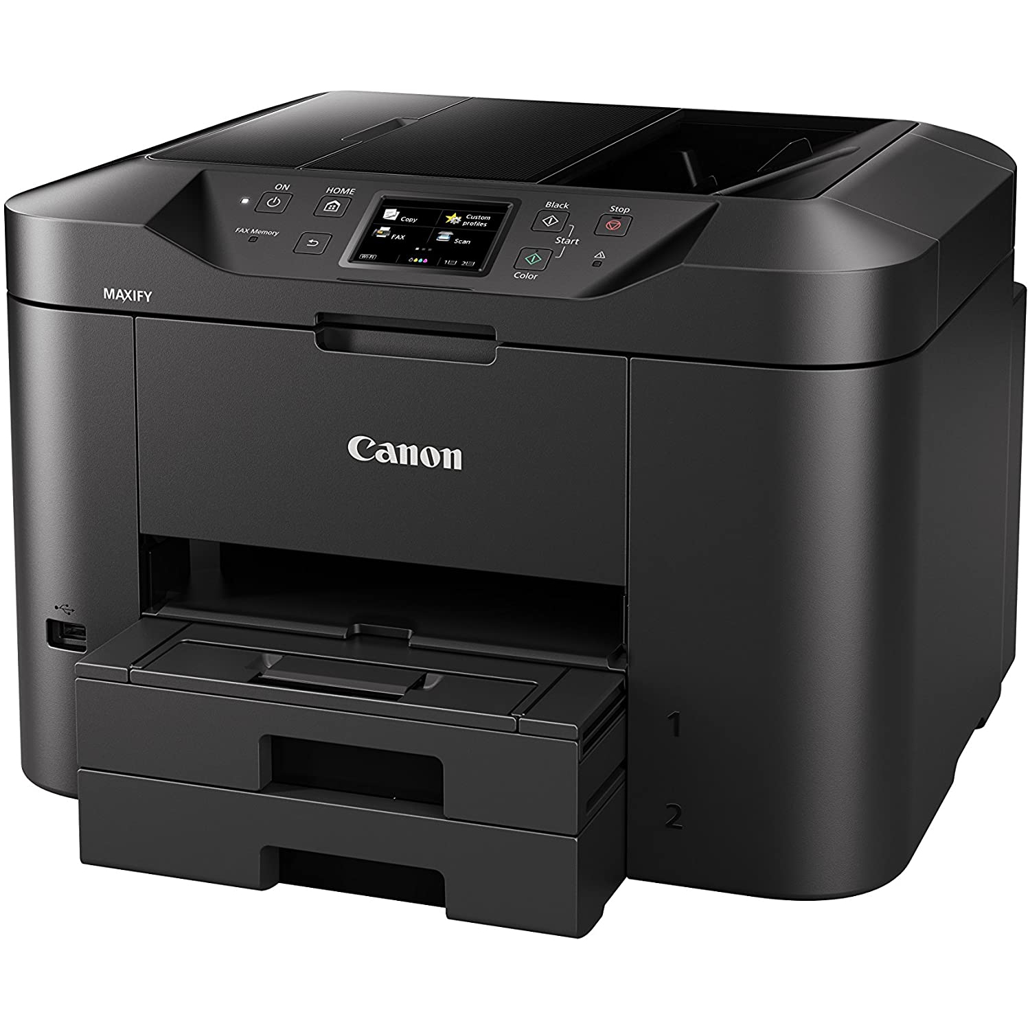 Canon Maxify MB2720 Wireless Colour Printer with Scanner Copier & Fax Black - Refurbished