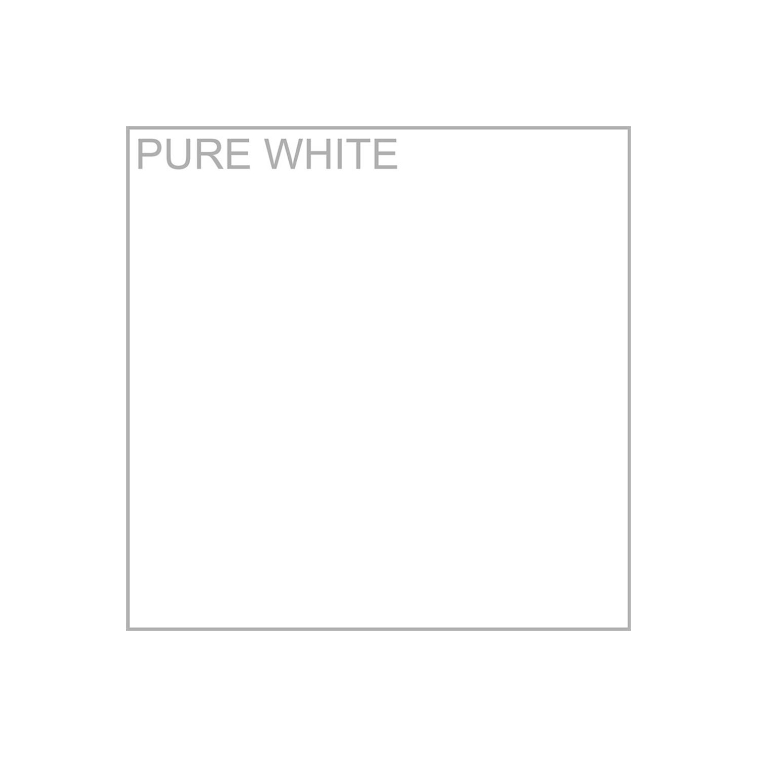 Echo 5 Shelf Bookcase in Pure White - Engineered Wood