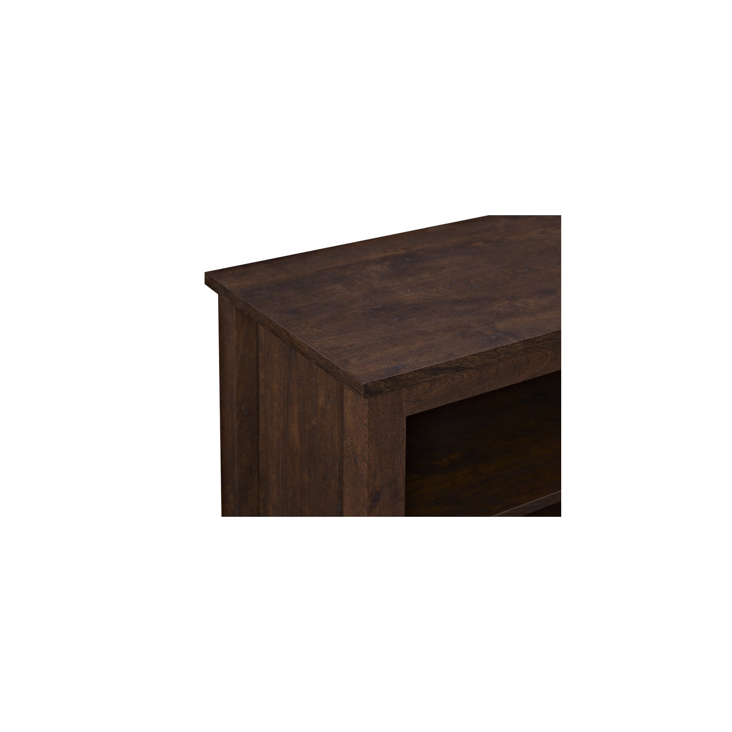 Pemberly Row 58" TV Stand Storage Console in Traditional Brown