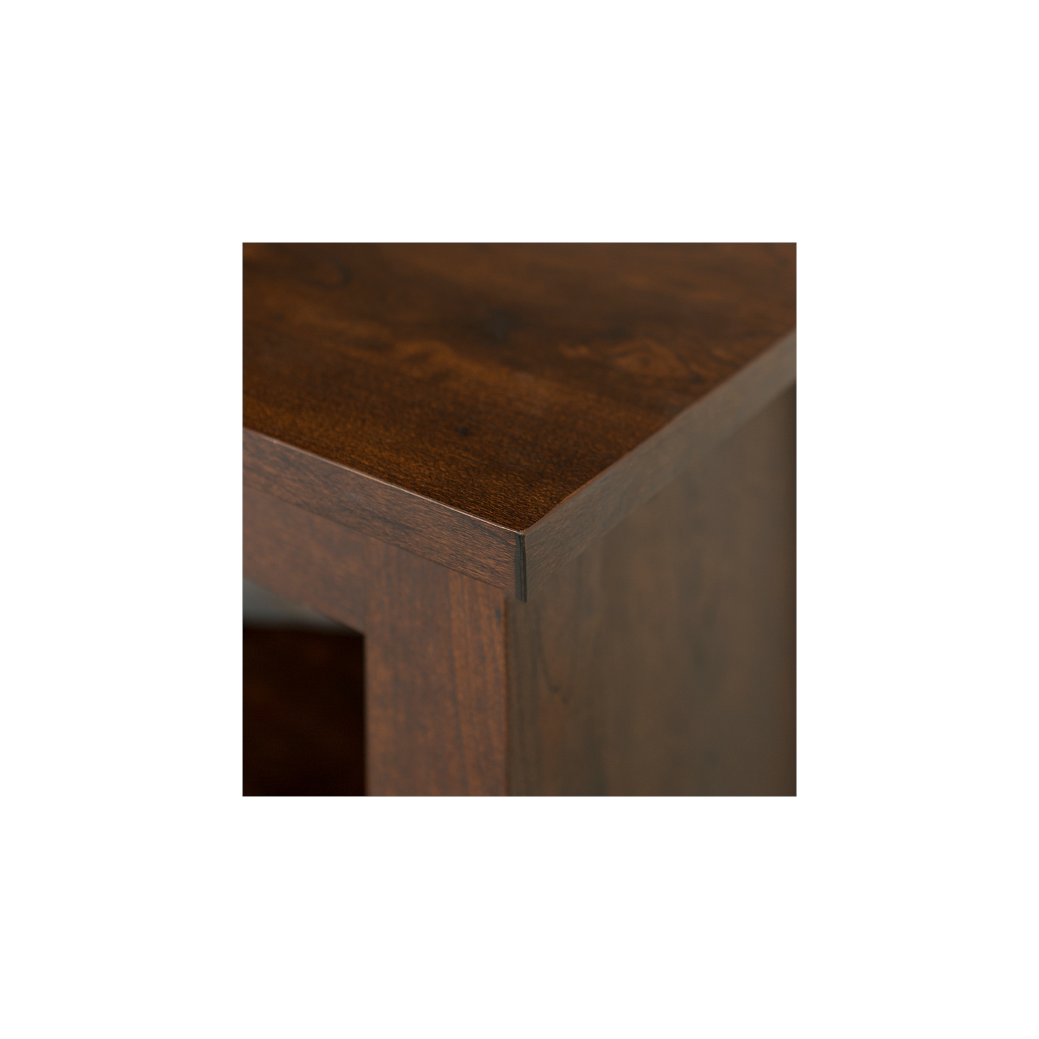 Pemberly Row 70" TV Stand Storage Console in Brown