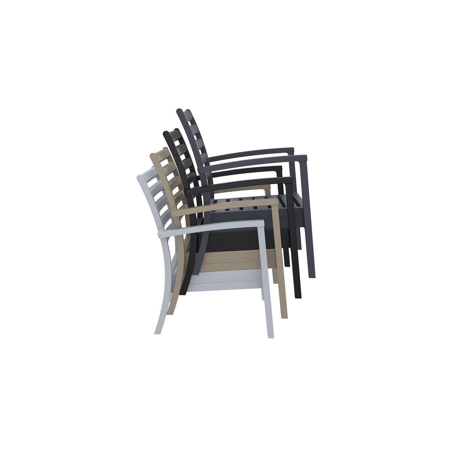 Compamia Artemis XL Club Chair in White