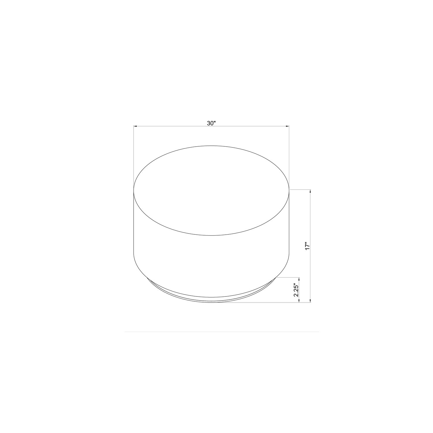 Pemberly Row Maui Capiz Mosaic Coffee Table in Gold