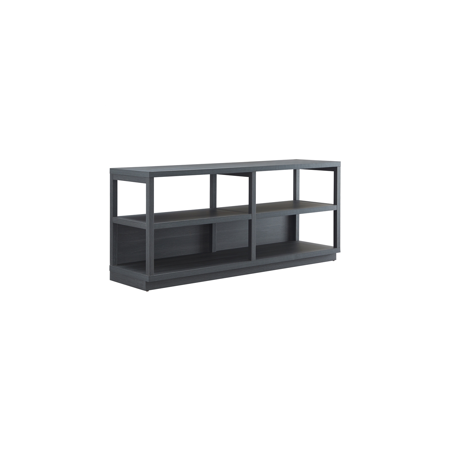 Henn&Hart 55" Charcoal Gray TV Stand