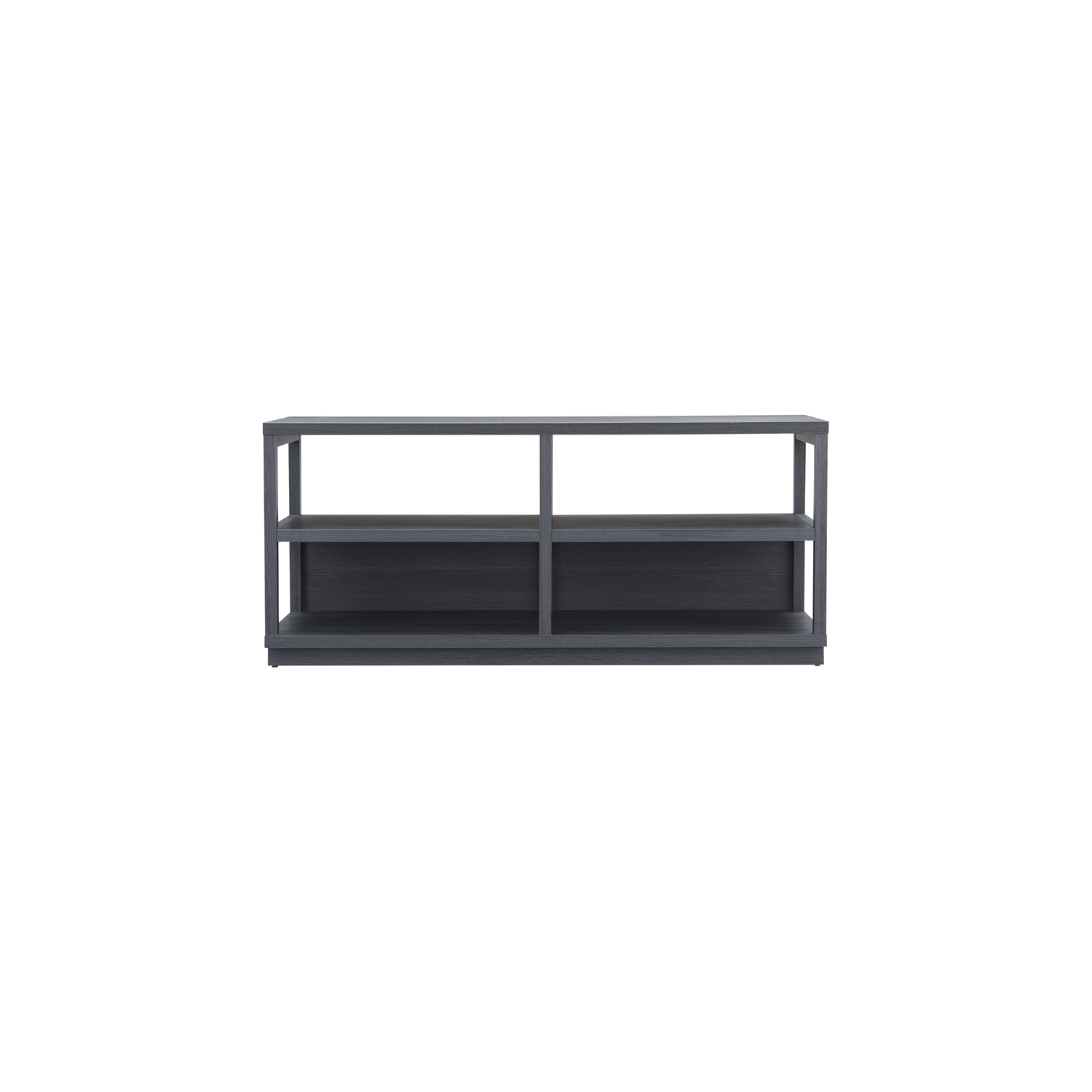 Henn&Hart 55" Charcoal Gray TV Stand